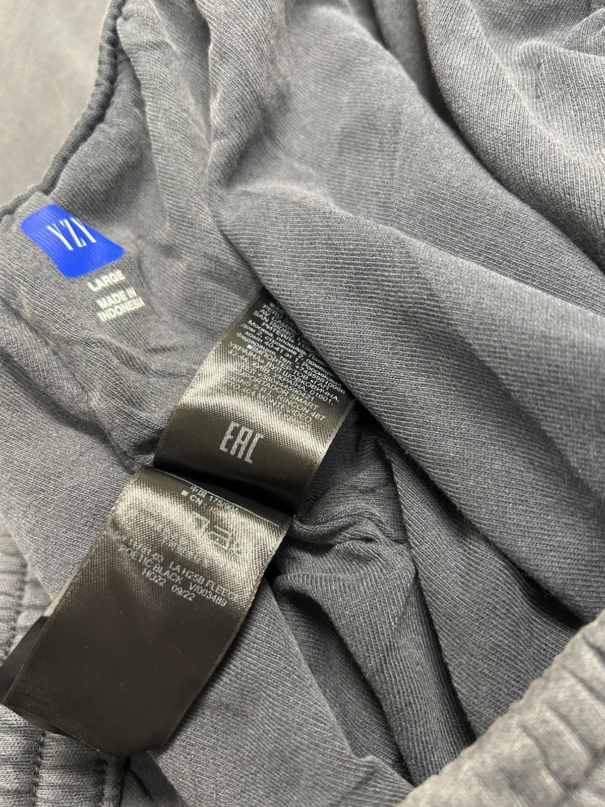 Balenciaga × Kanye West × Yeezy YZY x GAP Poetic Black Hoodie & Sweatpants Size US XXL / EU 58 / 5 - 13 Thumbnail
