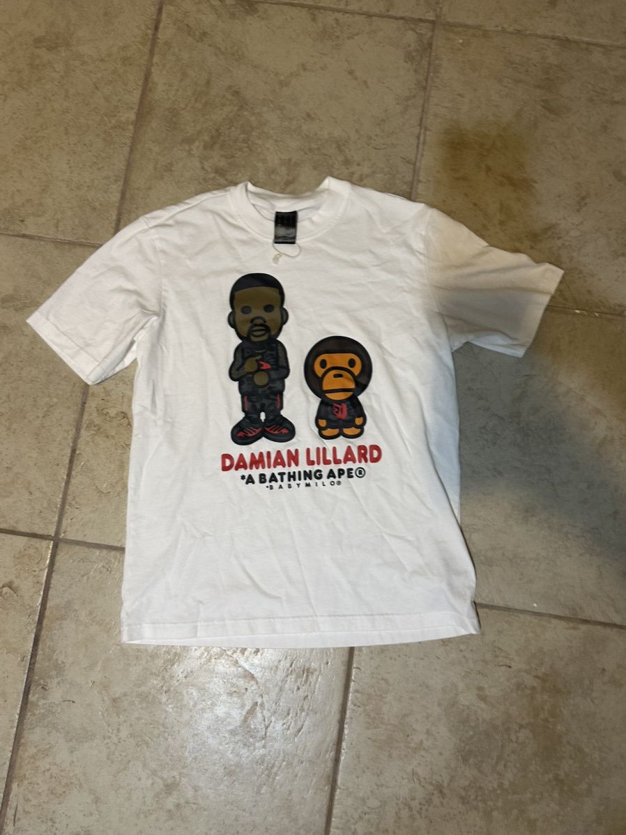 Milo Damian Lillard Clothing Line BAPE X ADIDAS 】DAME BAPE BABY