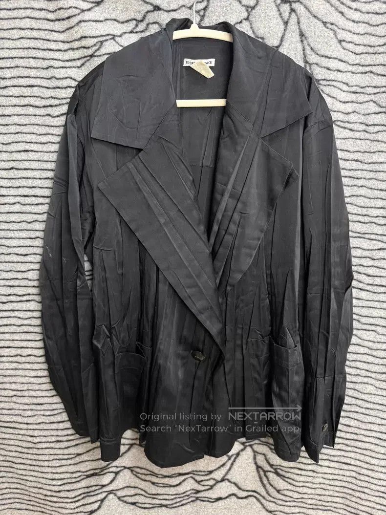 Issey Miyake Issey Miyake Pleated Loose Suit Jacket Size US M / EU 48-50 / 2 - 1 Thumbnail