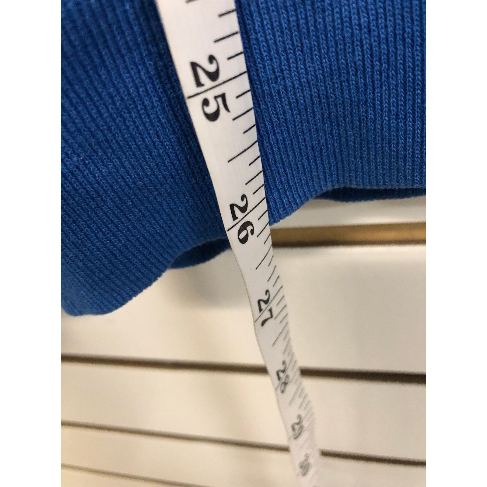 Tultex Vintage Blank blue Sweatshirt size XL 1980s 50/50 poly cott Size US XL / EU 56 / 4 - 6 Thumbnail