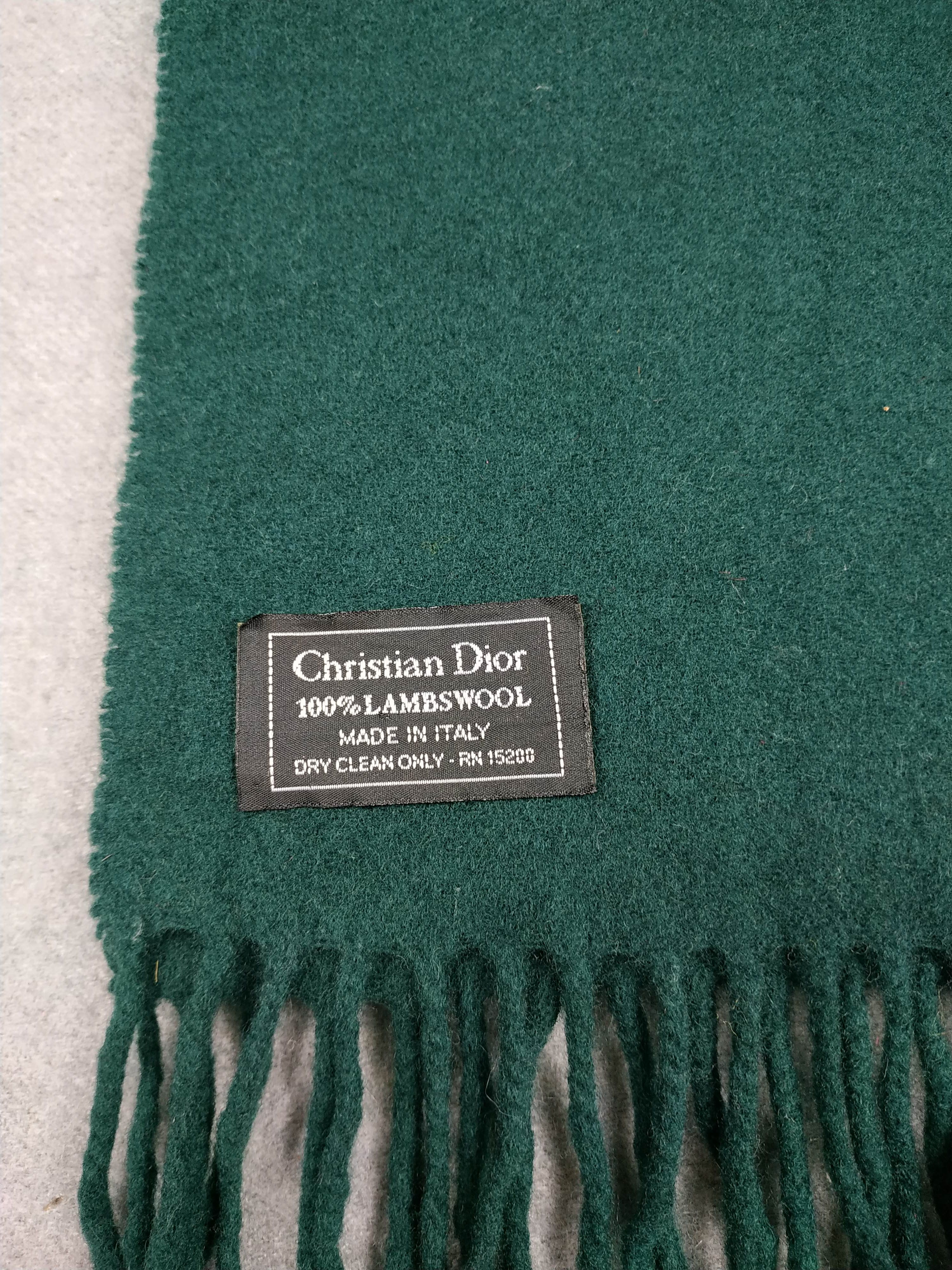 Vintage Christian Dior Scarf / Muffler / Neckwear - WW722 Size ONE SIZE - 2 Thumbnail