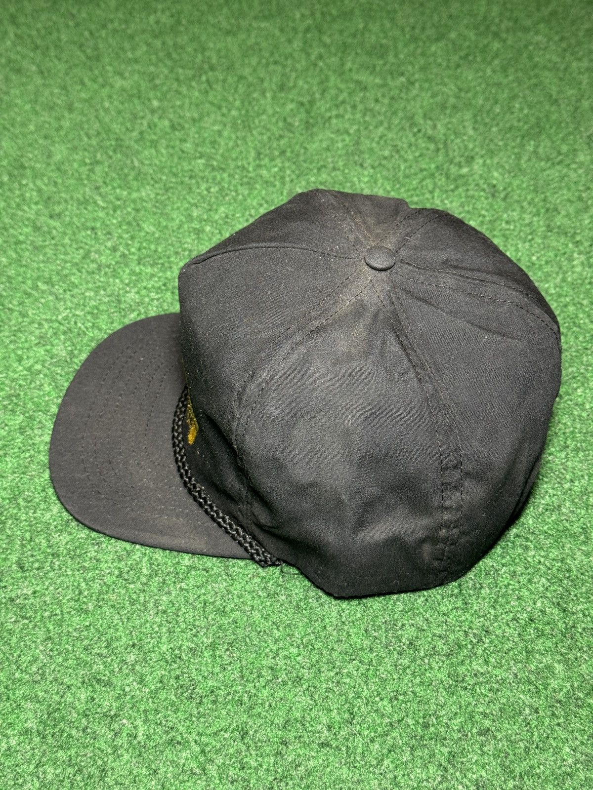Vintage Pennzoil Racing Vintage Snapback 80s 90s Black Cap Hat Size ONE SIZE - 4 Thumbnail