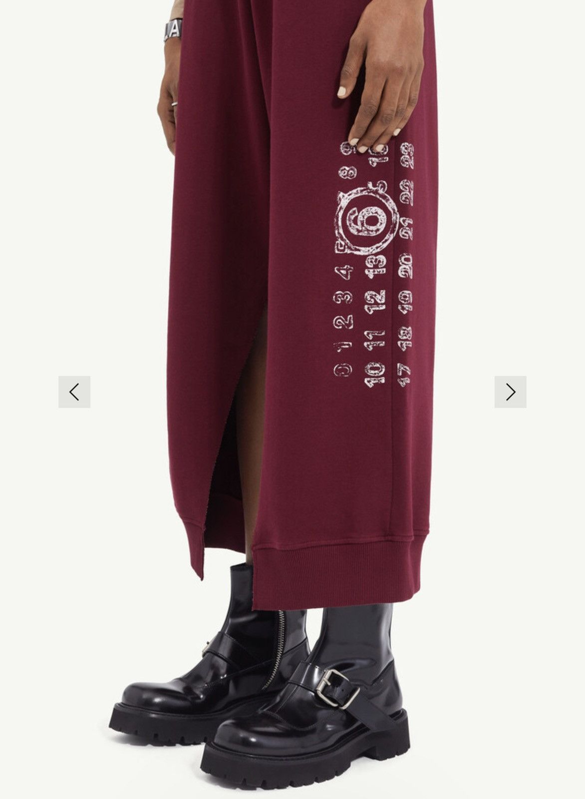 Maison Margiela joggers cropped da donna di MM6 Maison Margiela Size 27" / US 4 / IT 40 - 3 Thumbnail