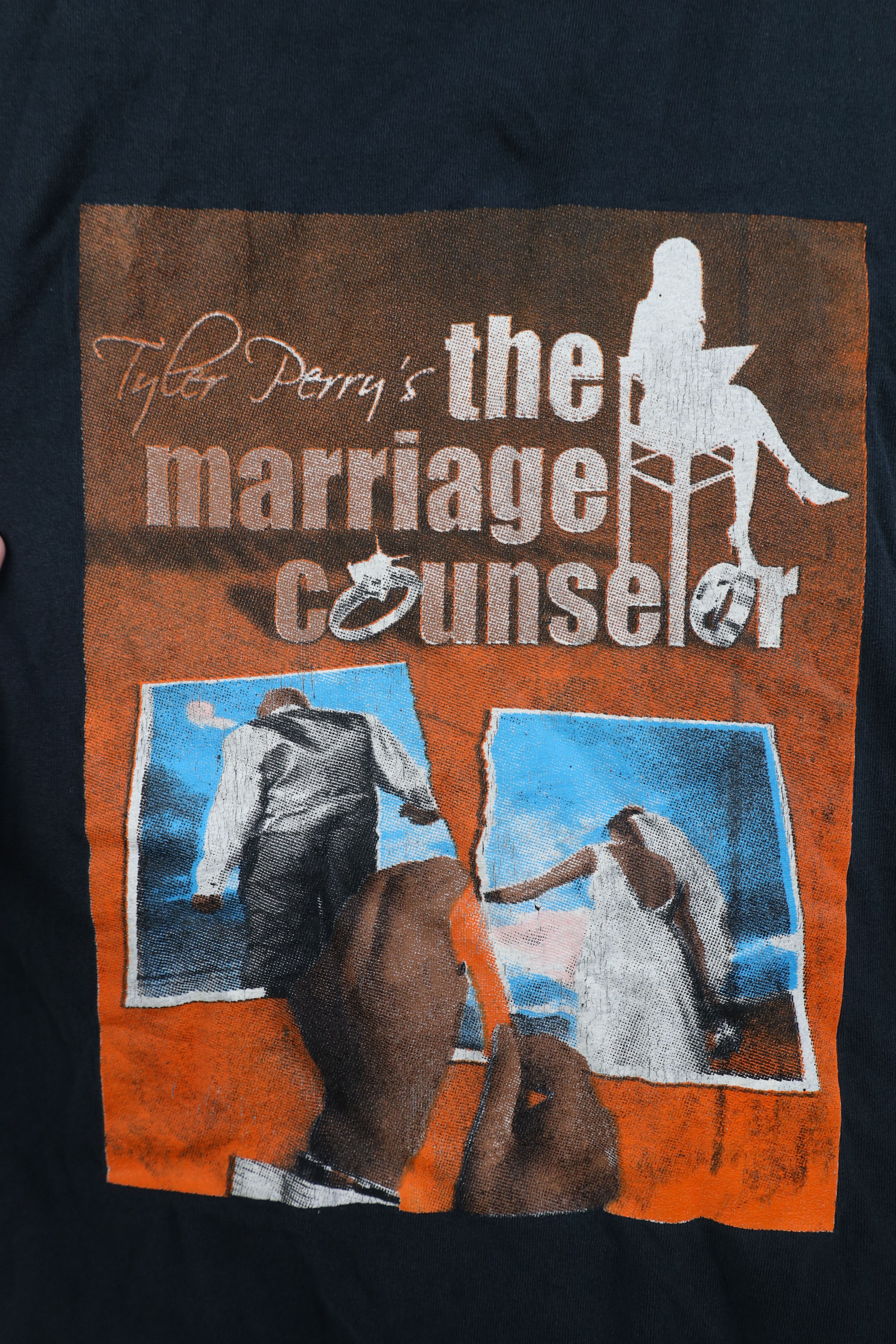 Vintage Vintage Y2K Tyler Perry's The Marriage Play T-Shirt Size US XL / EU 56 / 4 - 4 Thumbnail