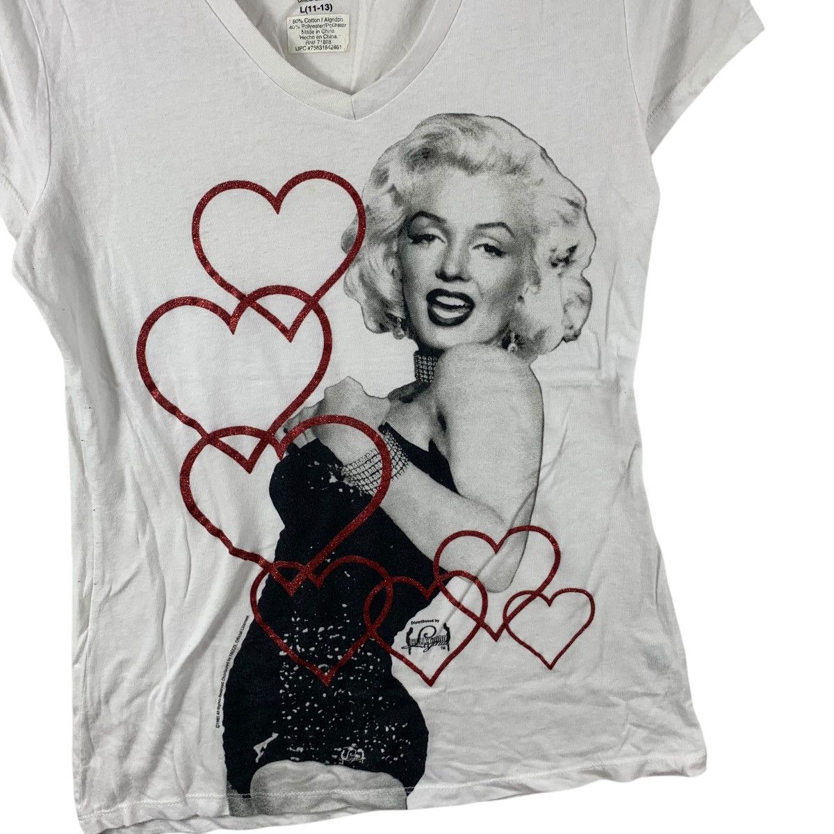 Marilyn Manson MARILYN MONROE HOLLYWOOD Legends Love Tee Shirt Top Size XS / US 0-2 / IT 36-38 - 4 Thumbnail