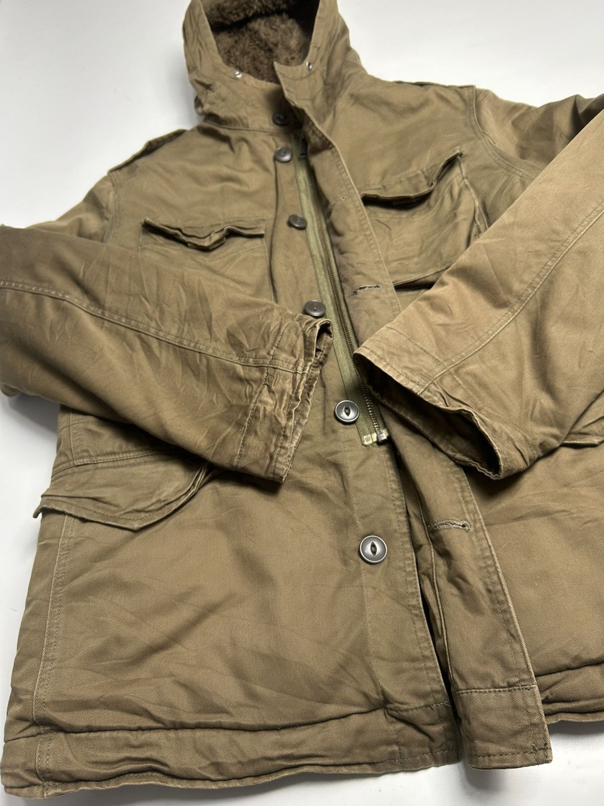 Levi's × Levi's Made & Crafted × Levi's Vintage Clothing LEVI’s RED TAB FLEECE LINING MULTI POCKET COTTON JACKET Size US L / EU 52-54 / 3 - 3 Thumbnail