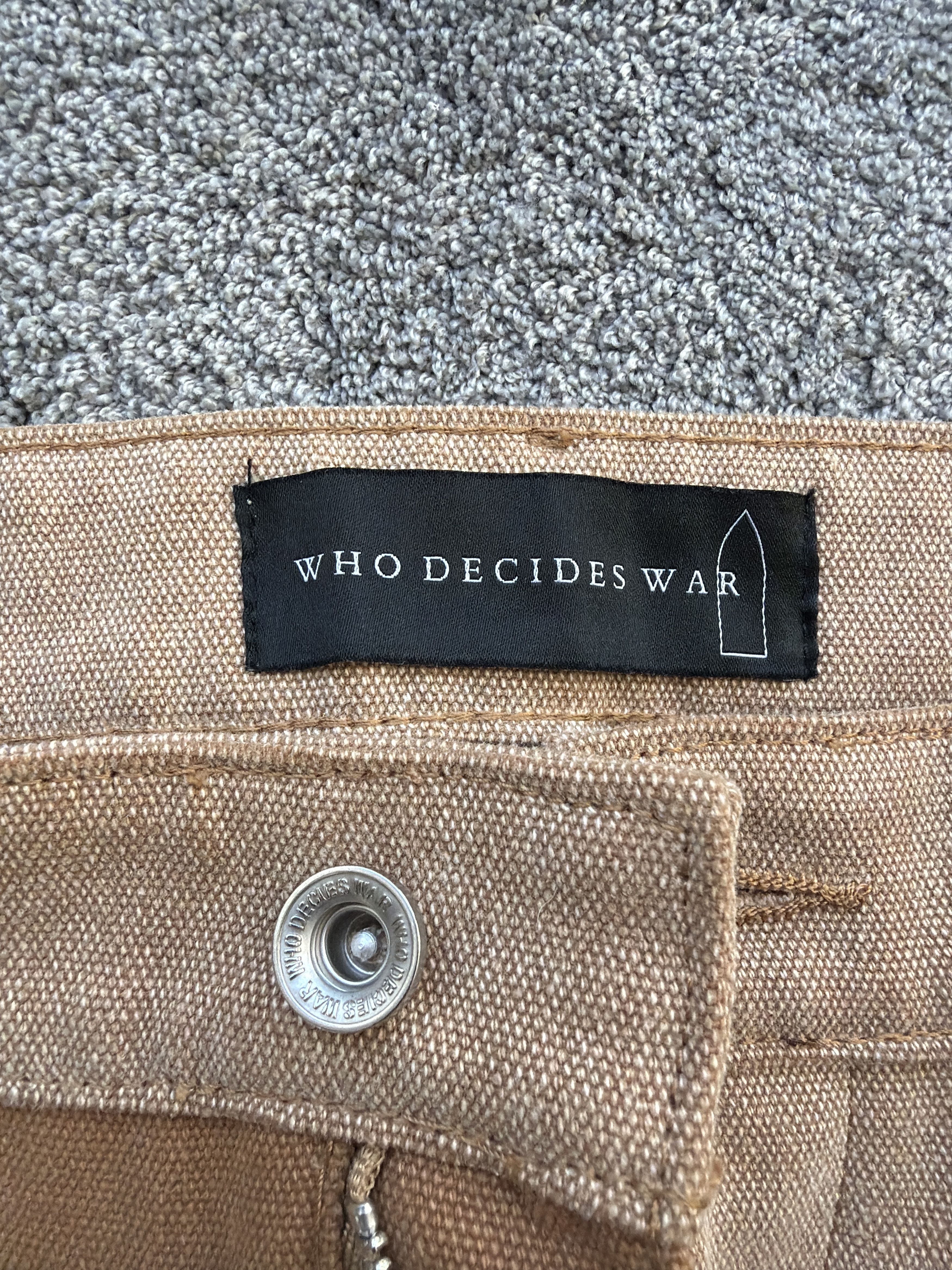 Who Decides War Who Decides War Gathered Work Trouser Size US 32 / EU 48 - 2 Thumbnail