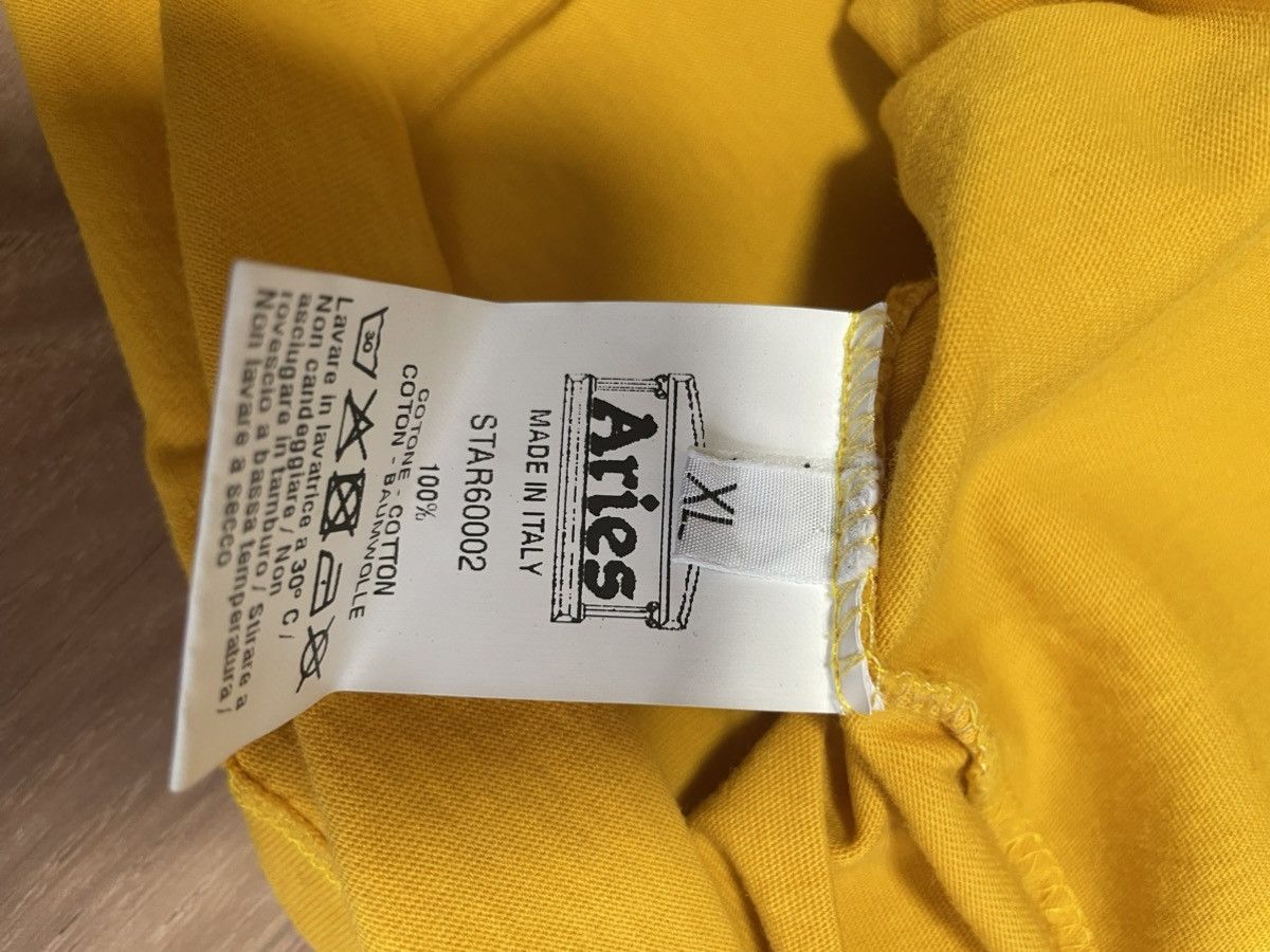 Aries Aries No Problemo Tee ‘Mustard’ Size US XL / EU 56 / 4 - 6 Thumbnail