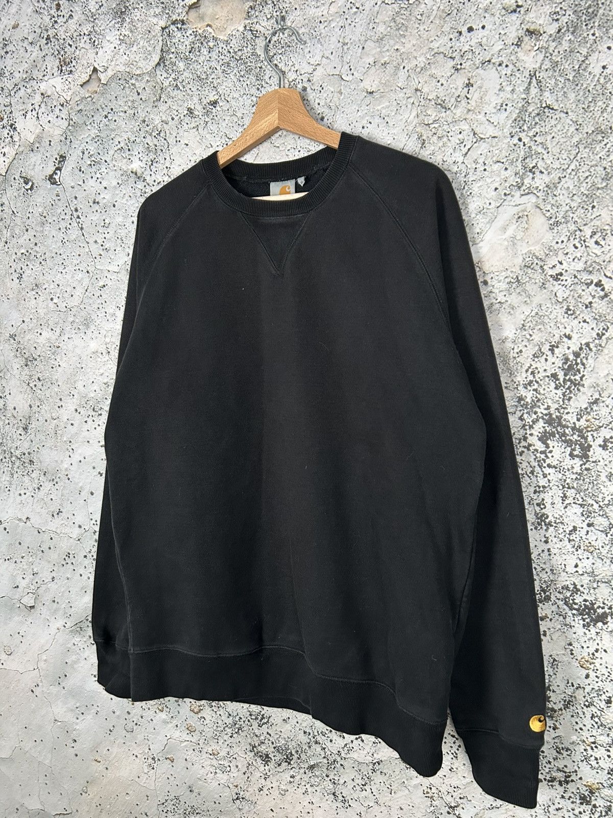 Carhartt Carhartt WIP Chase Sweat Basic Crewneck Streetwear Vintage Size US XL / EU 56 / 4 - 2 Thumbnail