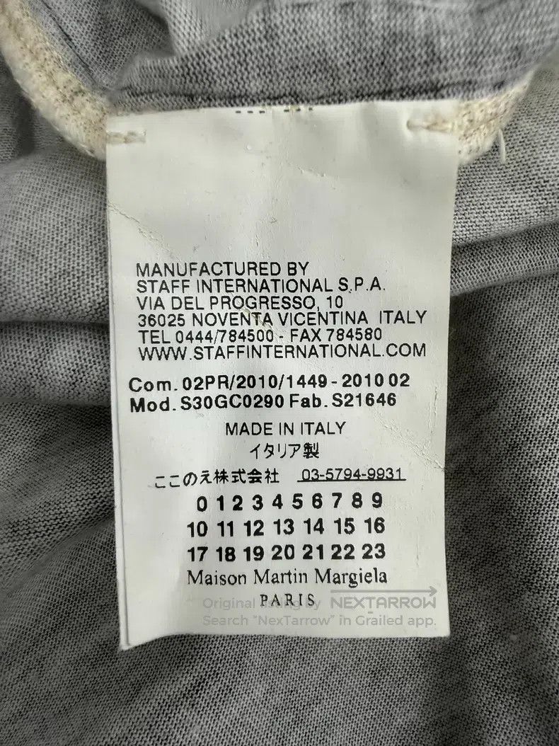 Maison Margiela Maison Margiela Black and White Gradient Fading Long Sleev Size US M / EU 48-50 / 2 - 5 Thumbnail