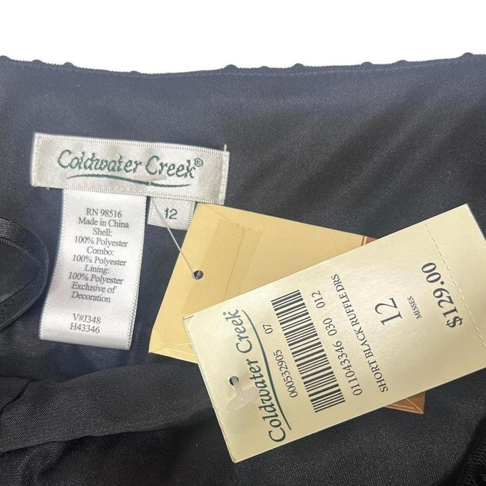 Coldwater Creek Vintage 90s prom dress coldwater creek sz 12 black sequins Size XL / US 12-14 / IT 48-50 - 4 Thumbnail