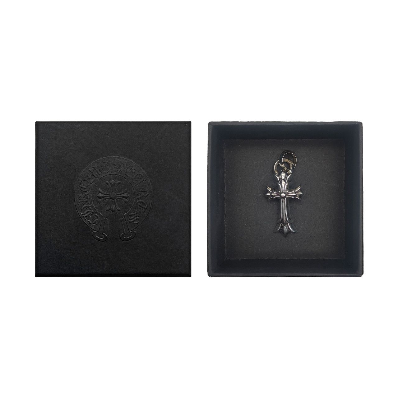 Chrome Hearts Chrome Hearts Silver Double Cross Charm Pendant Size ONE SIZE - 4 Thumbnail
