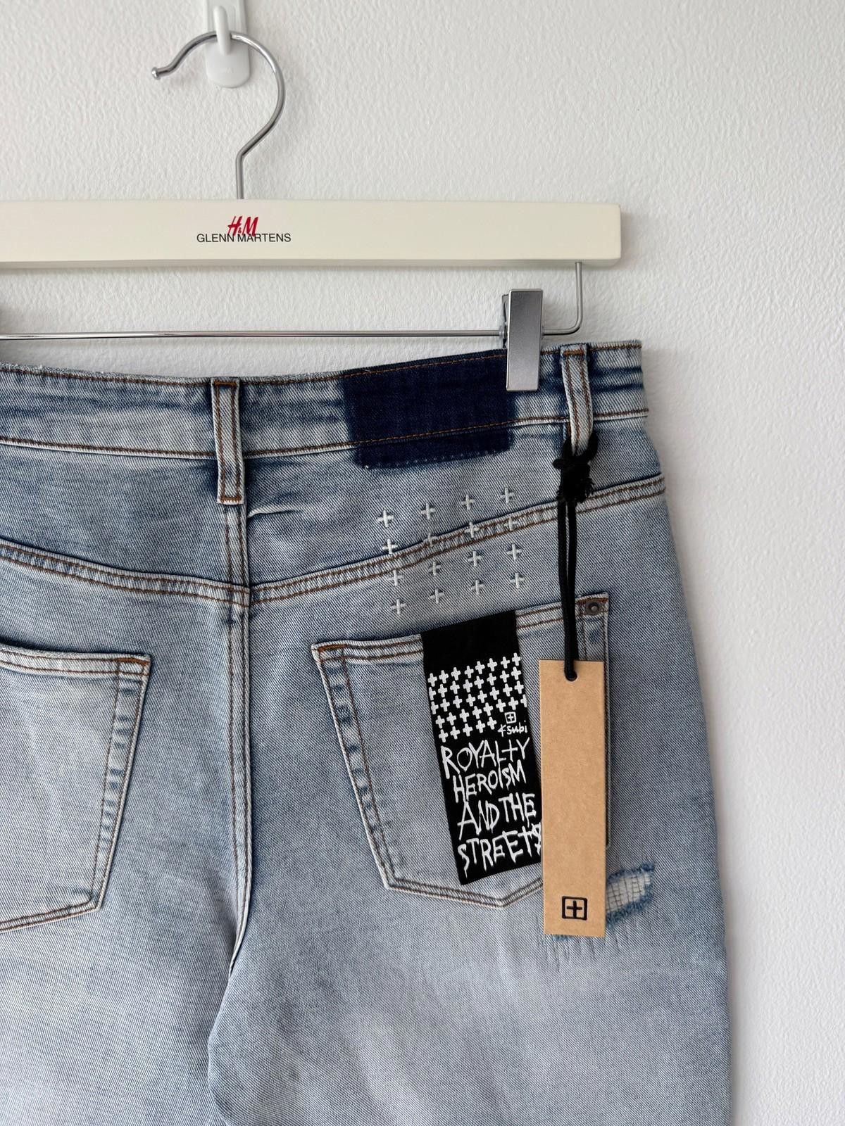 Ksubi new Ksubi mens denim shorts wolf short ghosted blue 32 Size US 32 / EU 48 - 6 Thumbnail