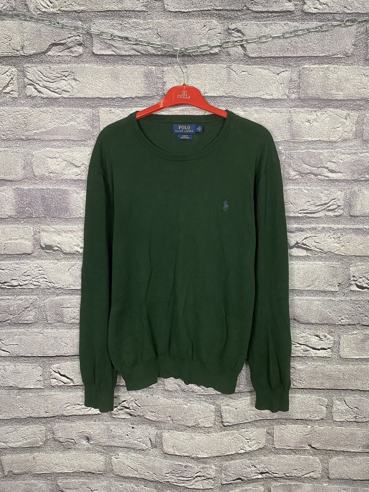 Vintage Vintage light sweater Polo Sport Ralph Lauren y2k Size US M / EU 48-50 / 2 - 1 Thumbnail