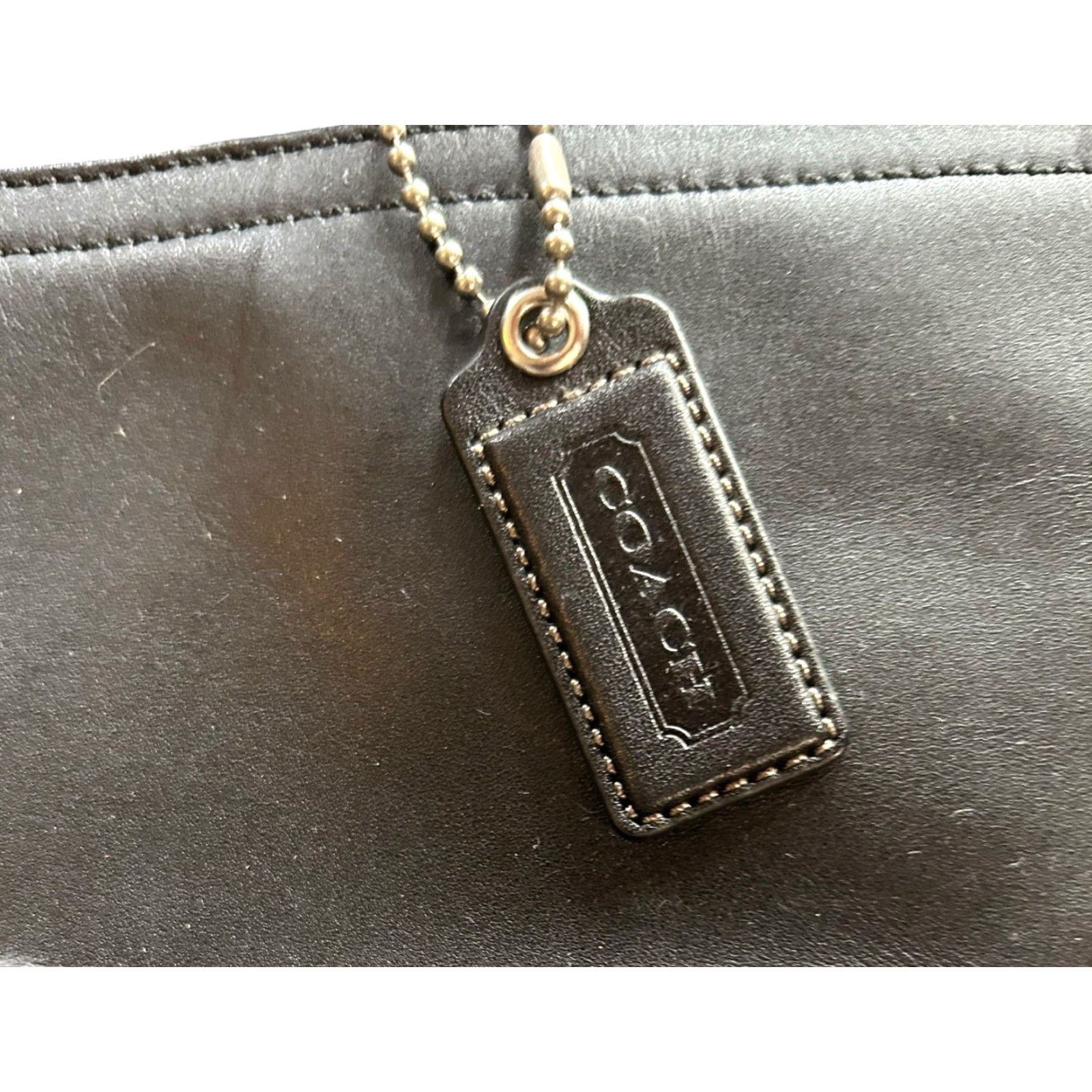 Coach COACH Business Bag 2way F70707 Black Leather Crossbody Messenger Suitcase Read Size ONE SIZE - 6 Thumbnail