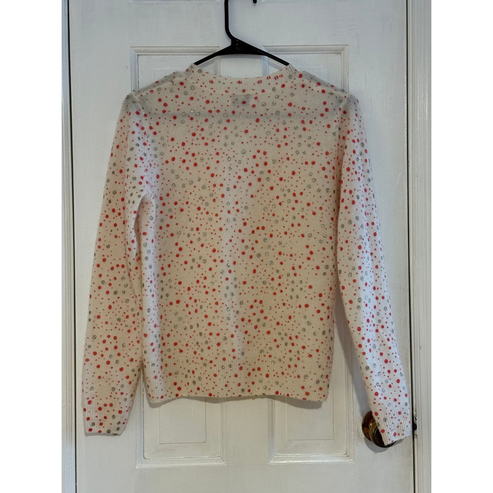 27 Miles 27 Miles Cashmere Sparkle Dot Sweater Size XS Size XS / US 0-2 / IT 36-38 - 2 Thumbnail