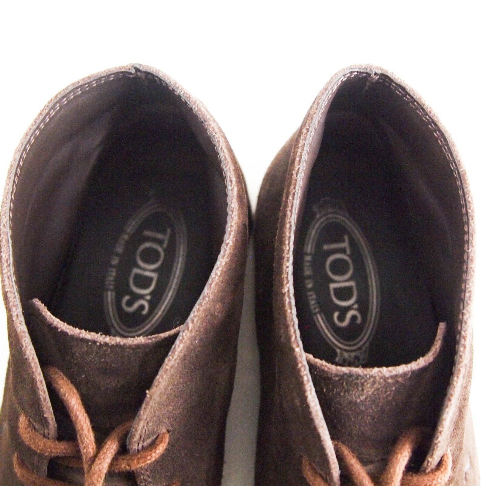 Tod's TOD's Chukka Boots Brown Suede Mens Size US 7 EU 40 $680 Size US 7 / EU 40 - 7 Thumbnail