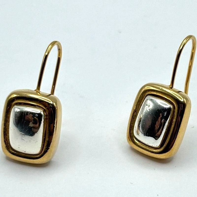 Other Gold & Silver Cube Earrings Size ONE SIZE - 3 Thumbnail
