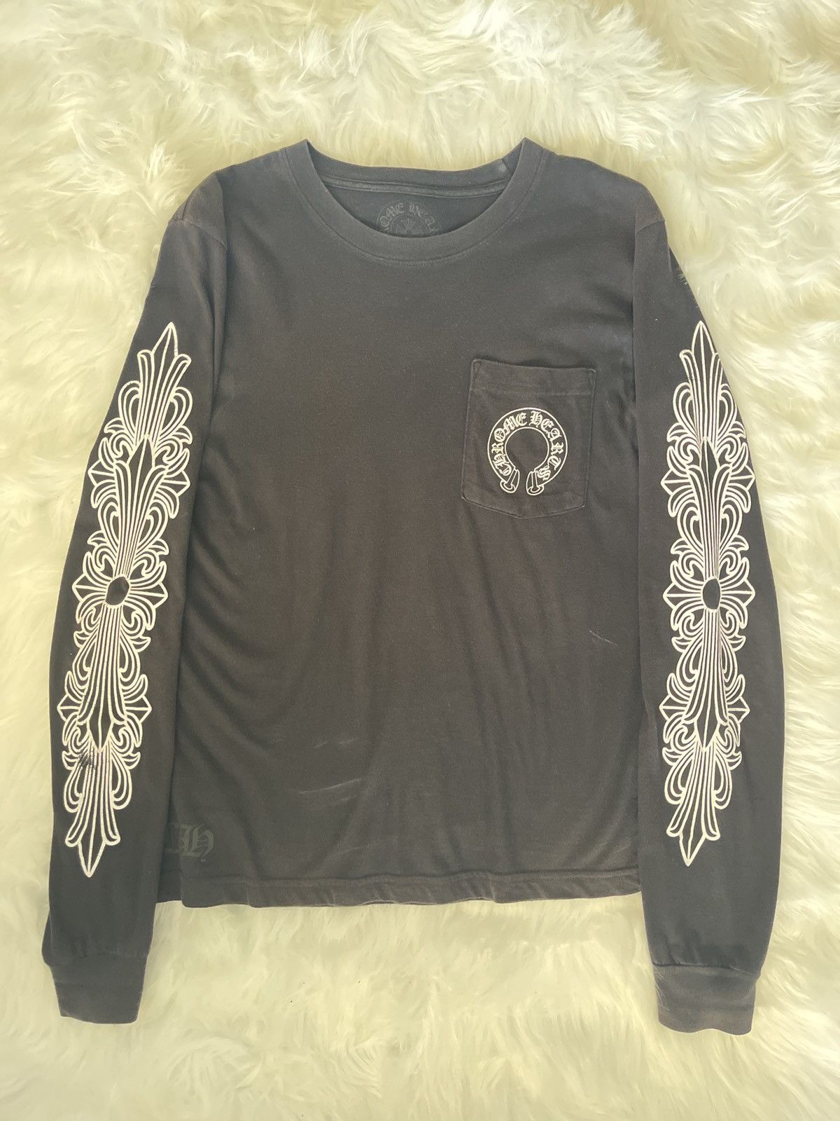 Chrome Hearts Chrome Hearts Horseshoe Longsleeve Size US S / EU 44-46 / 1 - 1 Thumbnail