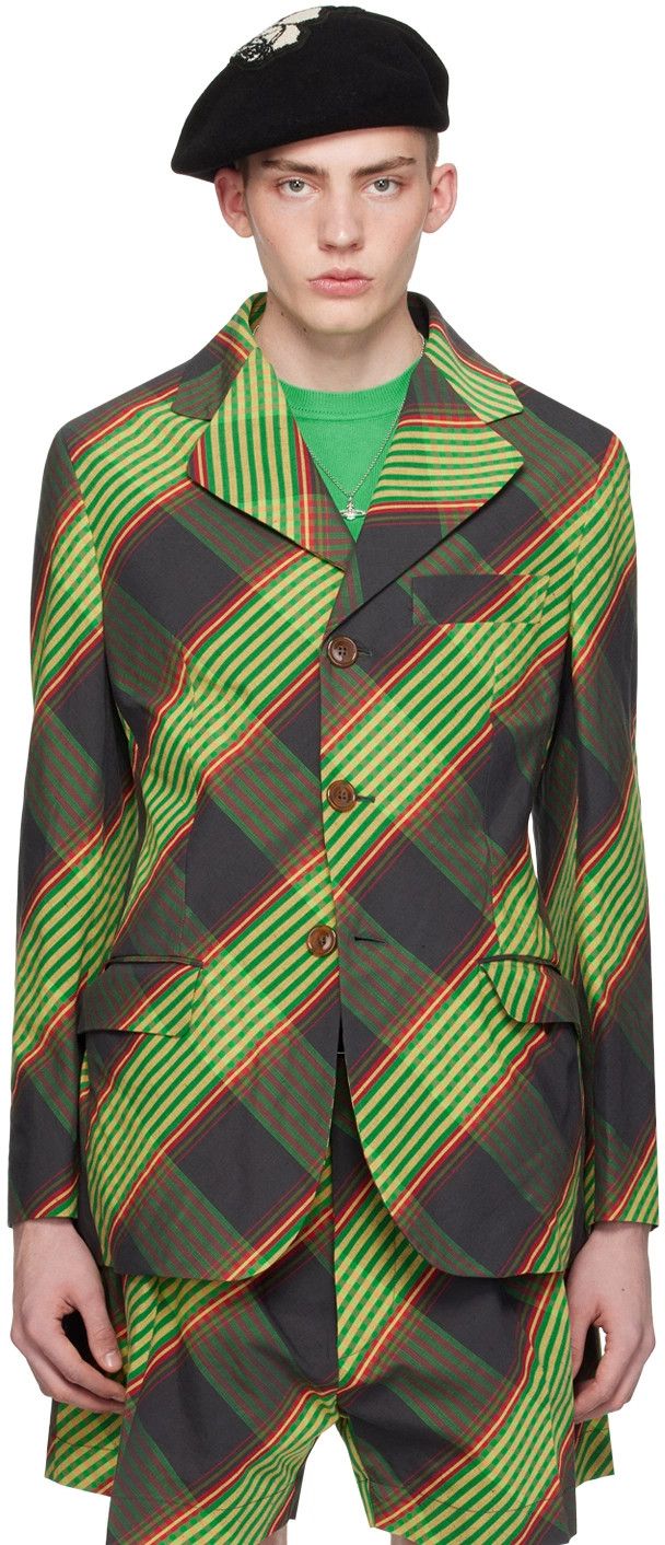 Vivienne Westwood o1f1d3z0525 Wreck Jacket in Multicolor Size US XL / EU 56 / 4 - 2 Thumbnail