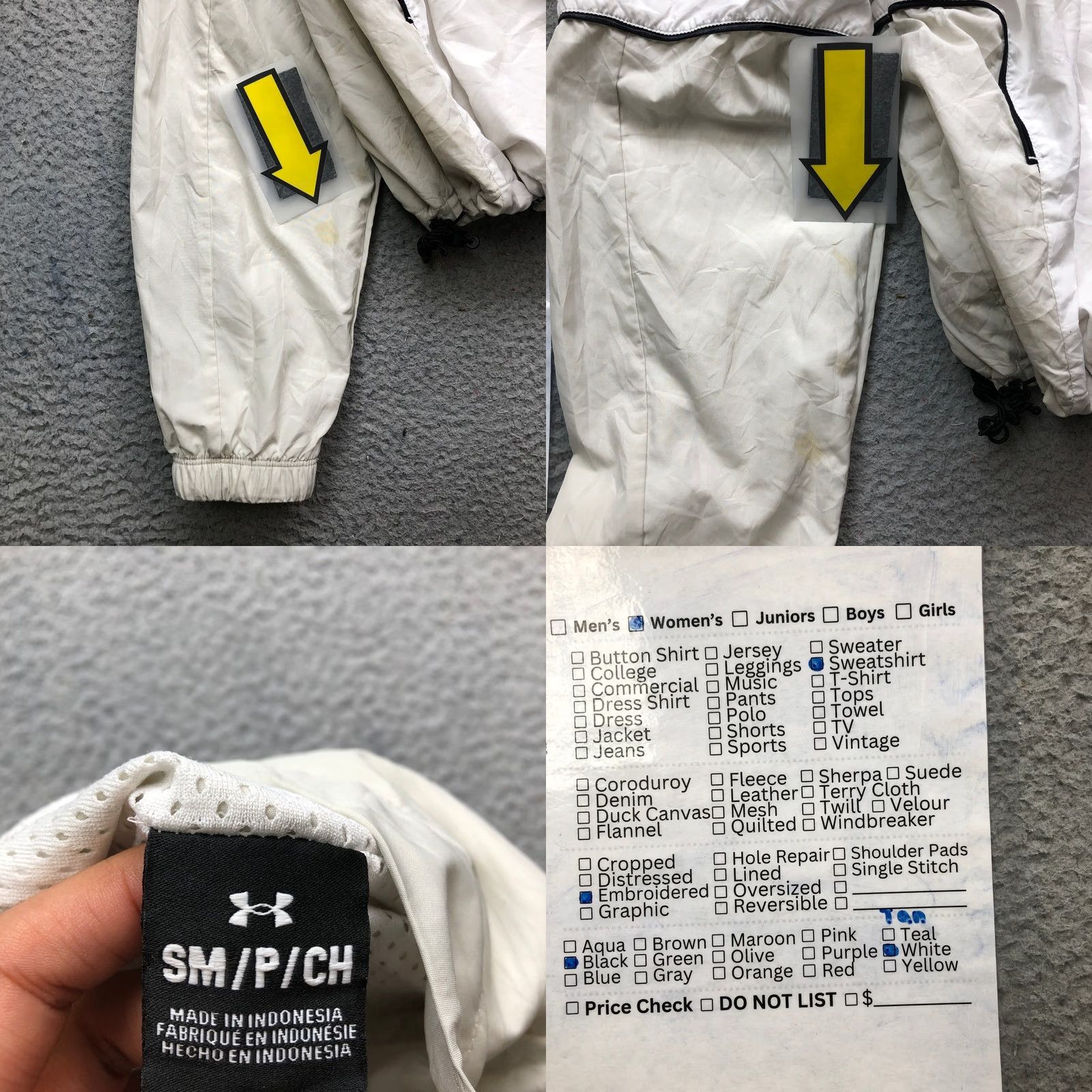 Under Armour Under Armour x Project Rock Brahma Hoodie Jacket Women's S Full Zip Tan Pocket Size S / US 4 / IT 40 - 8 Thumbnail