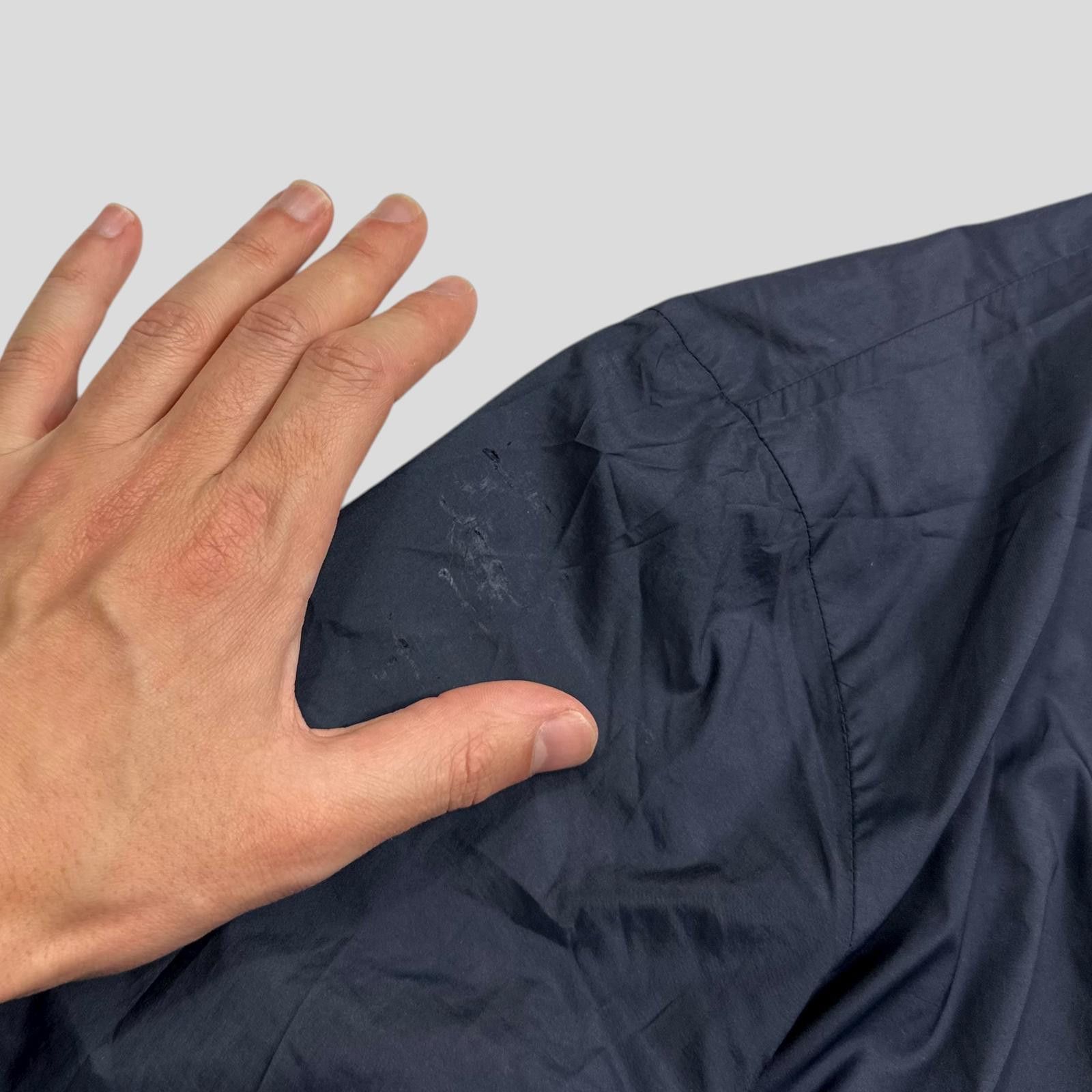 Prada Prada 2020 Rubber Logo Taped Seam Windbreaker Jacket - M Size US M / EU 48-50 / 2 - 7 Thumbnail