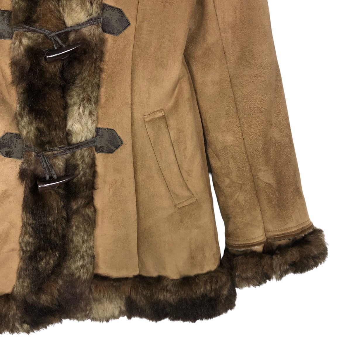 Japanese Brand 🔥Winter Jacket Cecil McBee Mink Fur Lining Size M / US 6-8 / IT 42-44 - 4 Thumbnail