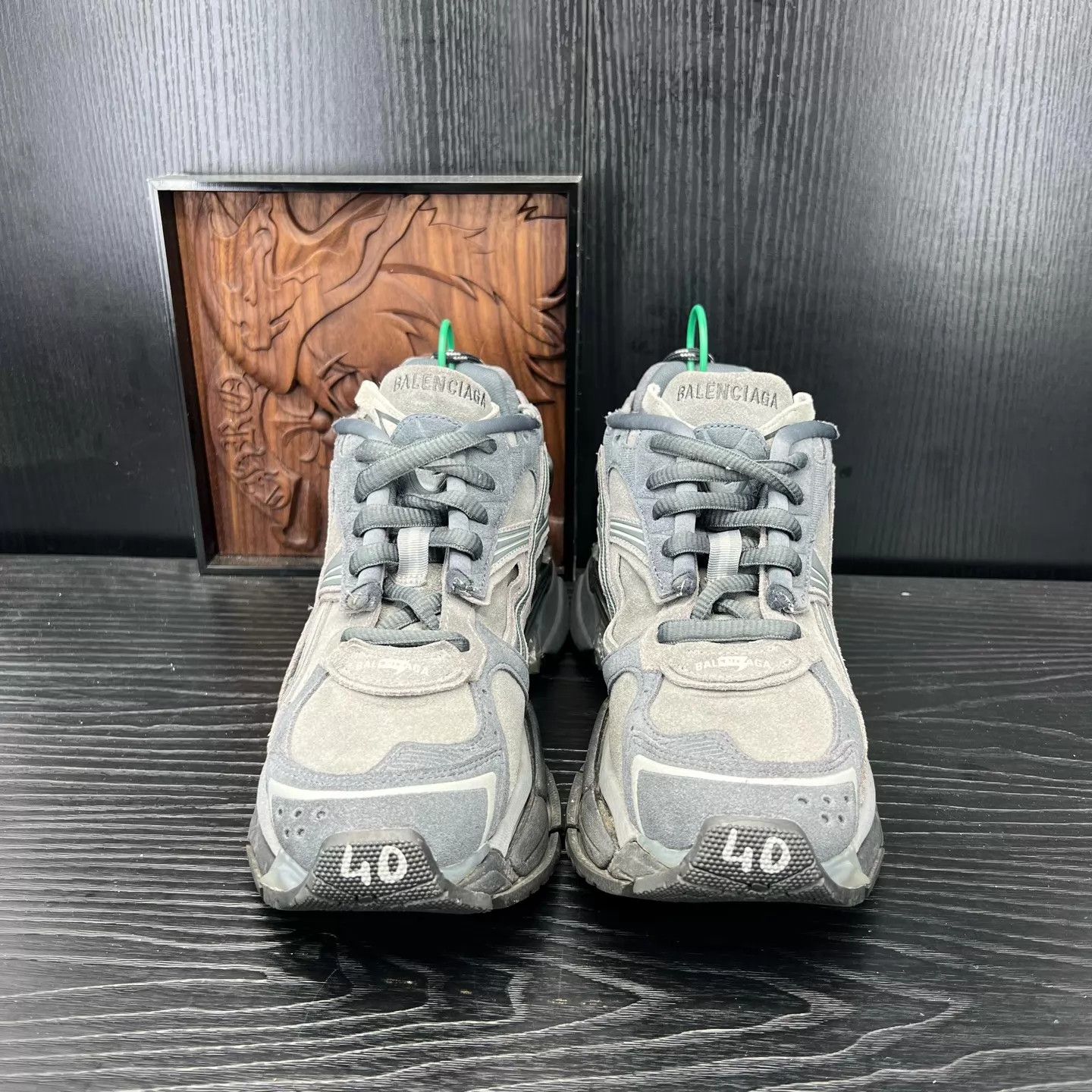 Balenciaga Balenciaga Runner Gray 40 (2 wears, like new) Size US 7 / EU 40 - 5 Thumbnail