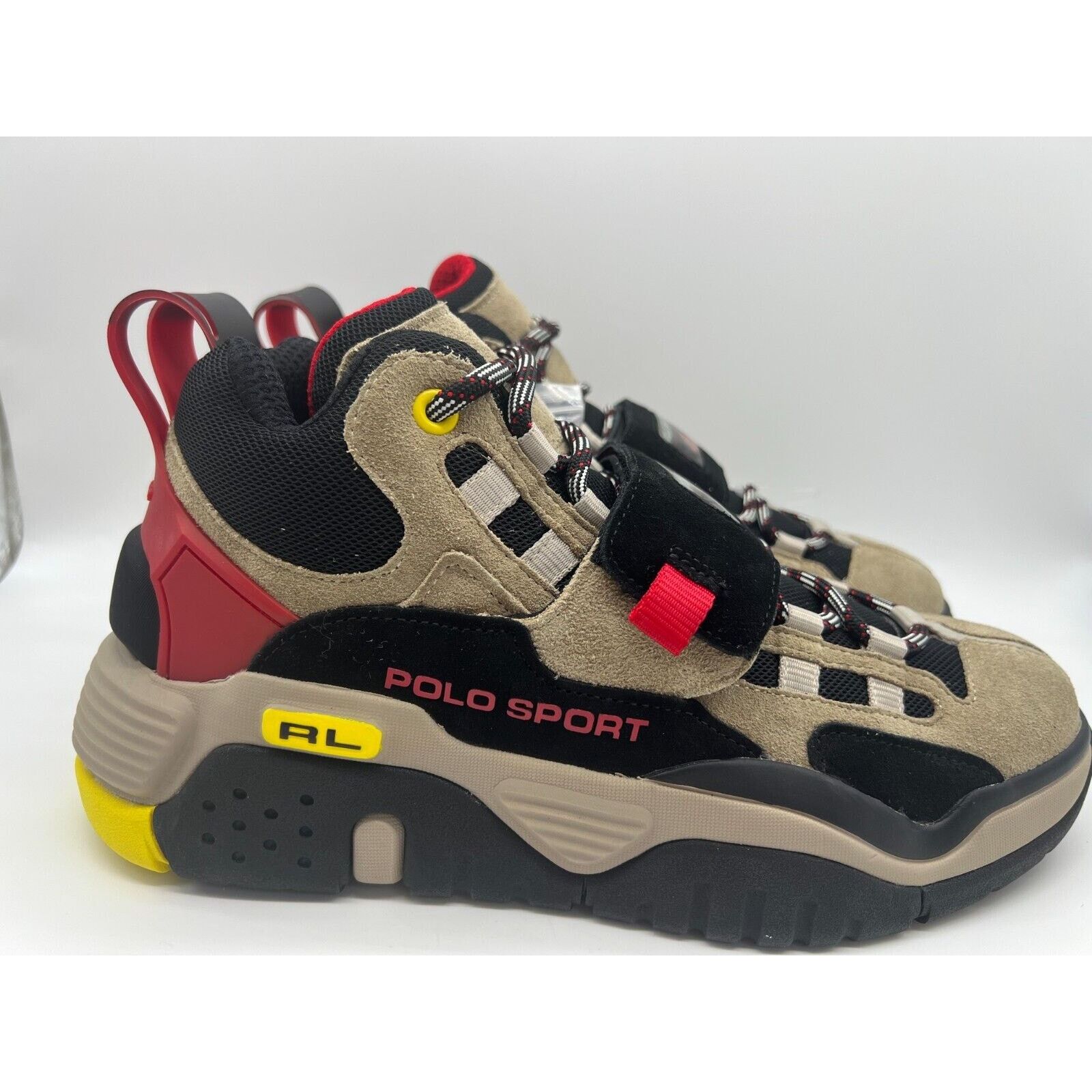 Polo Sport Ralph Lauren High-Top Sneakers Men Size 10.5.