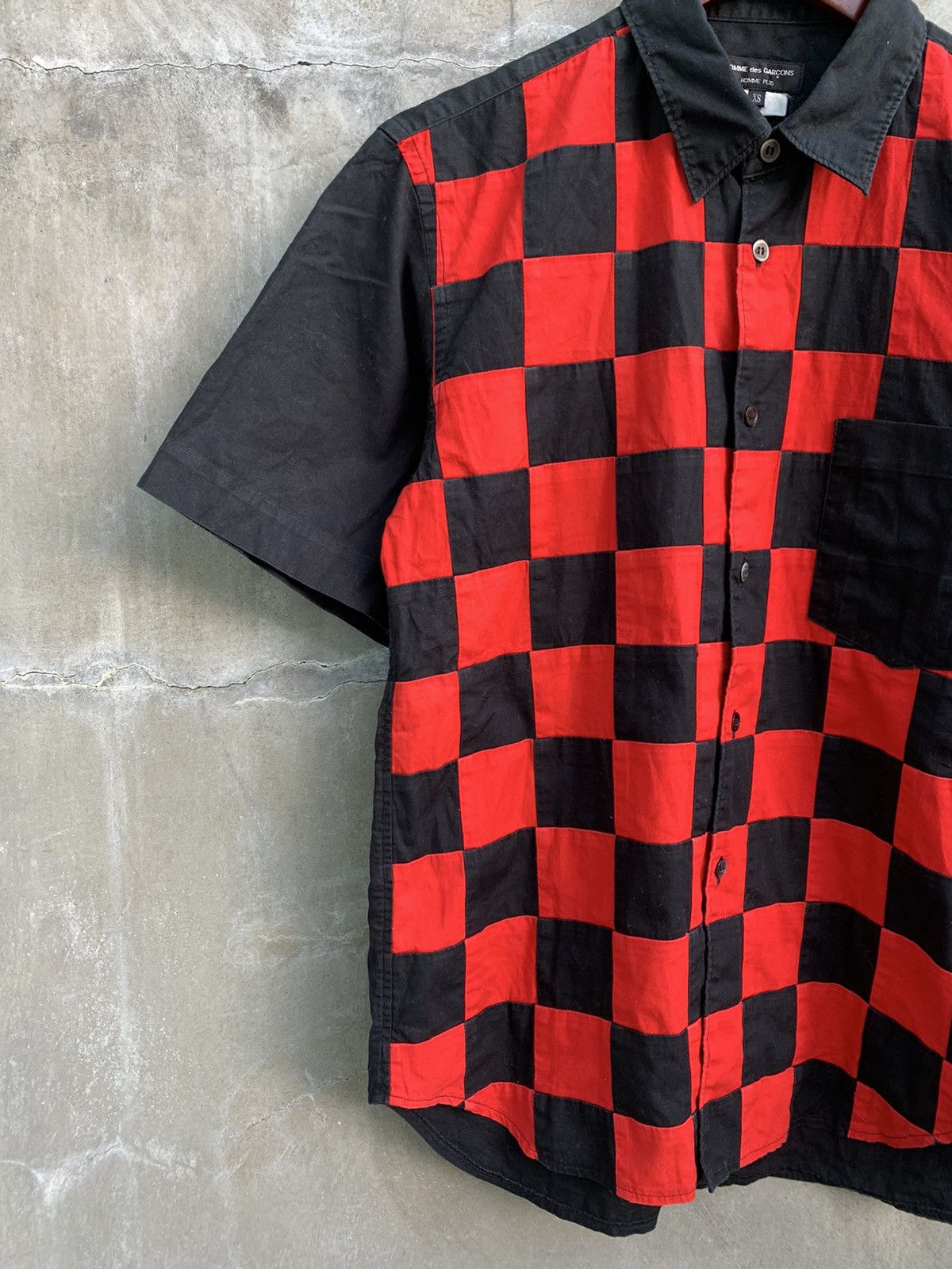 Comme des Garcons SS12 Checkerboard Button Up Shirt Size US M / EU 48-50 / 2 - 2 Thumbnail