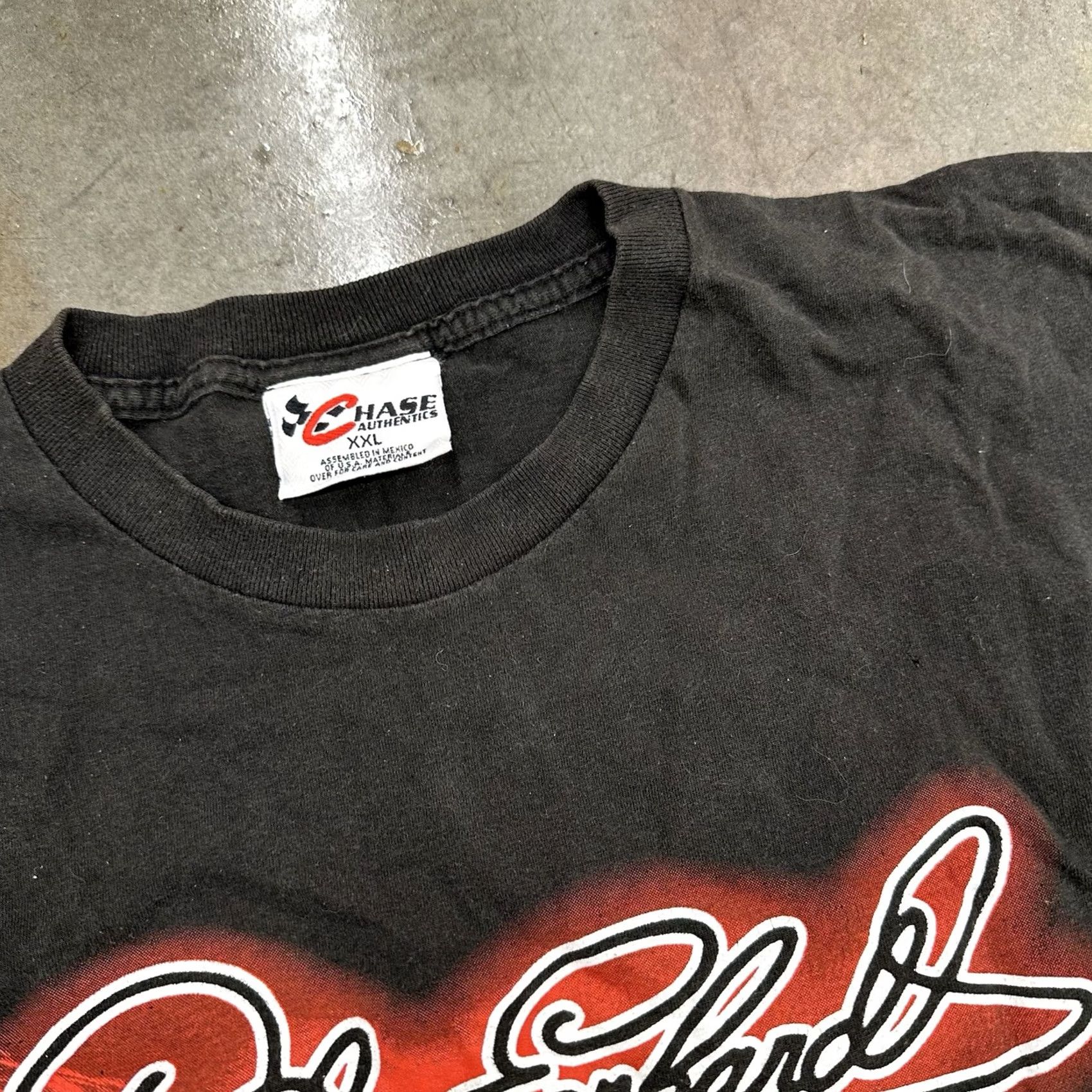Chase Authentics VINTAGE Dale Earnhardt Night Train Black T-Shirt Chase Authentics XXL Men Crew Neck Short Sleeve 90s Cotton Size US XXL / EU 58 / 5 - 3 Thumbnail