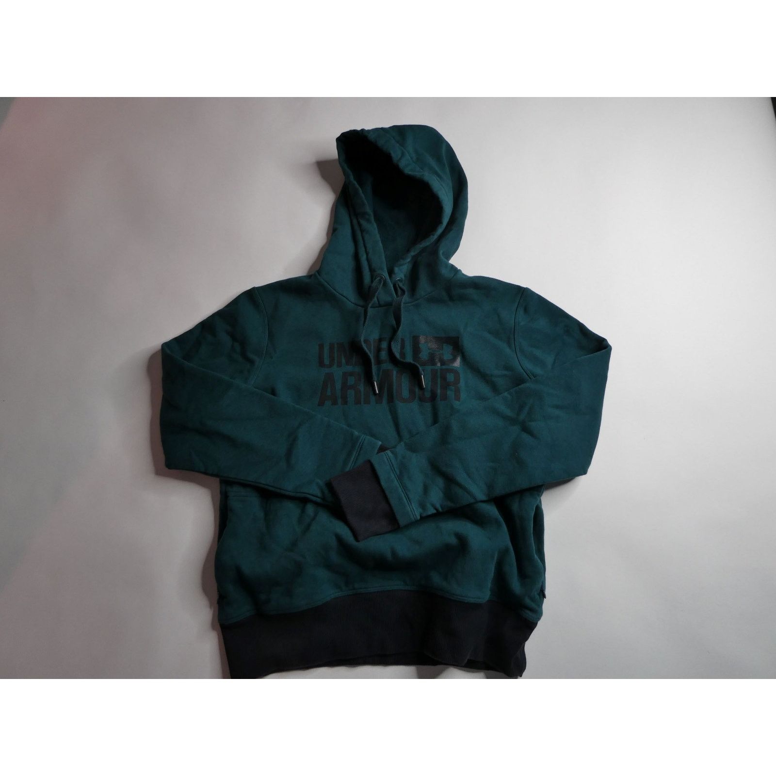 Under Armour Under Armour Threadborne loose fit hoodie, small, dark green Size S / US 4 / IT 40 - 1 Thumbnail