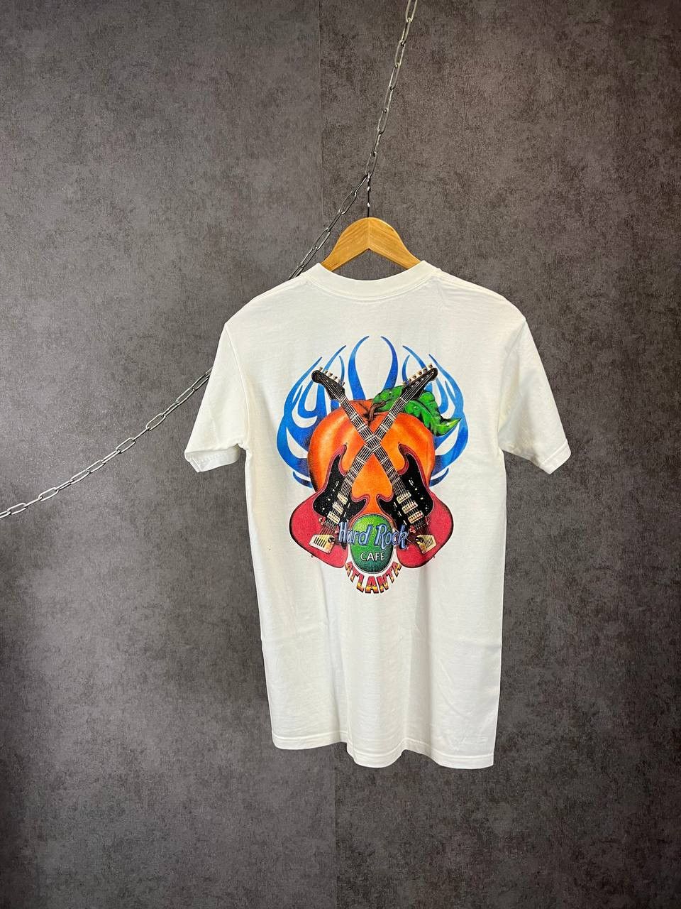 Hard Rock Cafe × Vintage Hard Rock Cafe Atlanta vintage made in USA tee Size US S / EU 44-46 / 1 - 2 Thumbnail