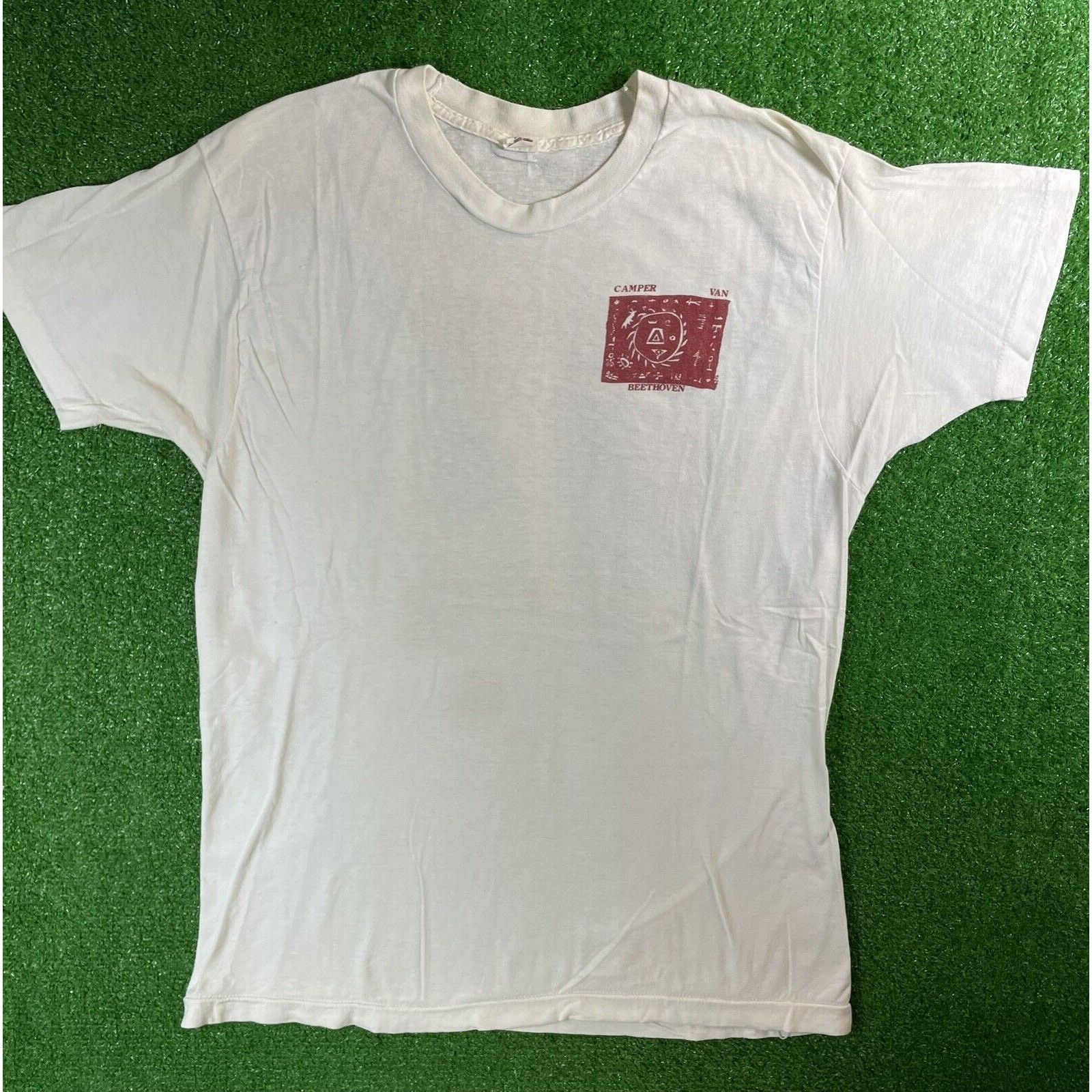 Vintage Vintage 80s Camper Van Beethoven Rock Pope Large Shirt USA Size US L / EU 52-54 / 3 - 3 Thumbnail
