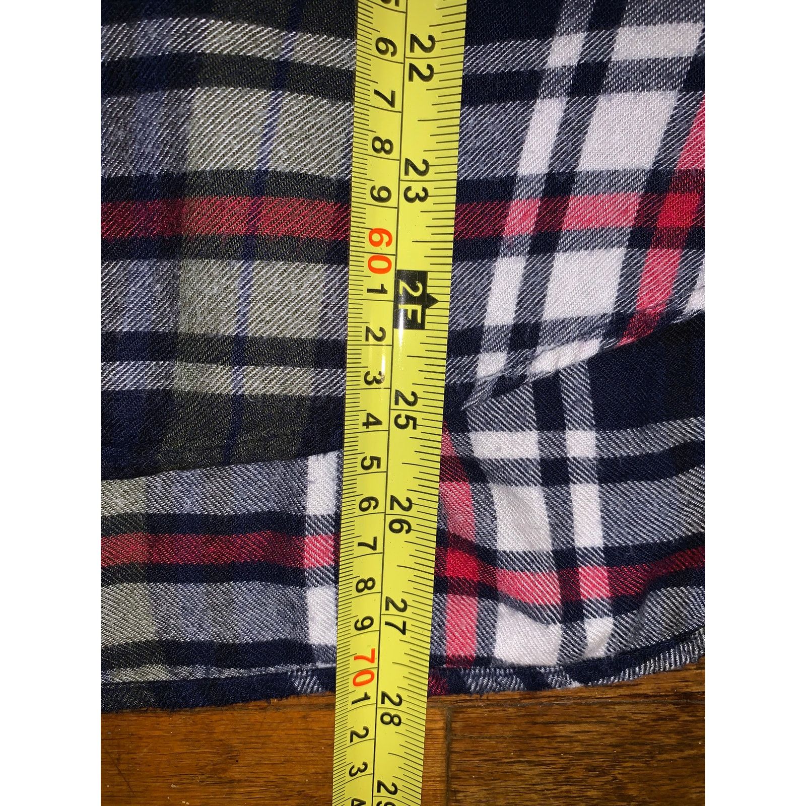 American Eagle Outfitters American Eagle Boyfriend Fit Flannel Shirt Womens L Plaid Size L / US 10 / IT 46 - 9 Thumbnail
