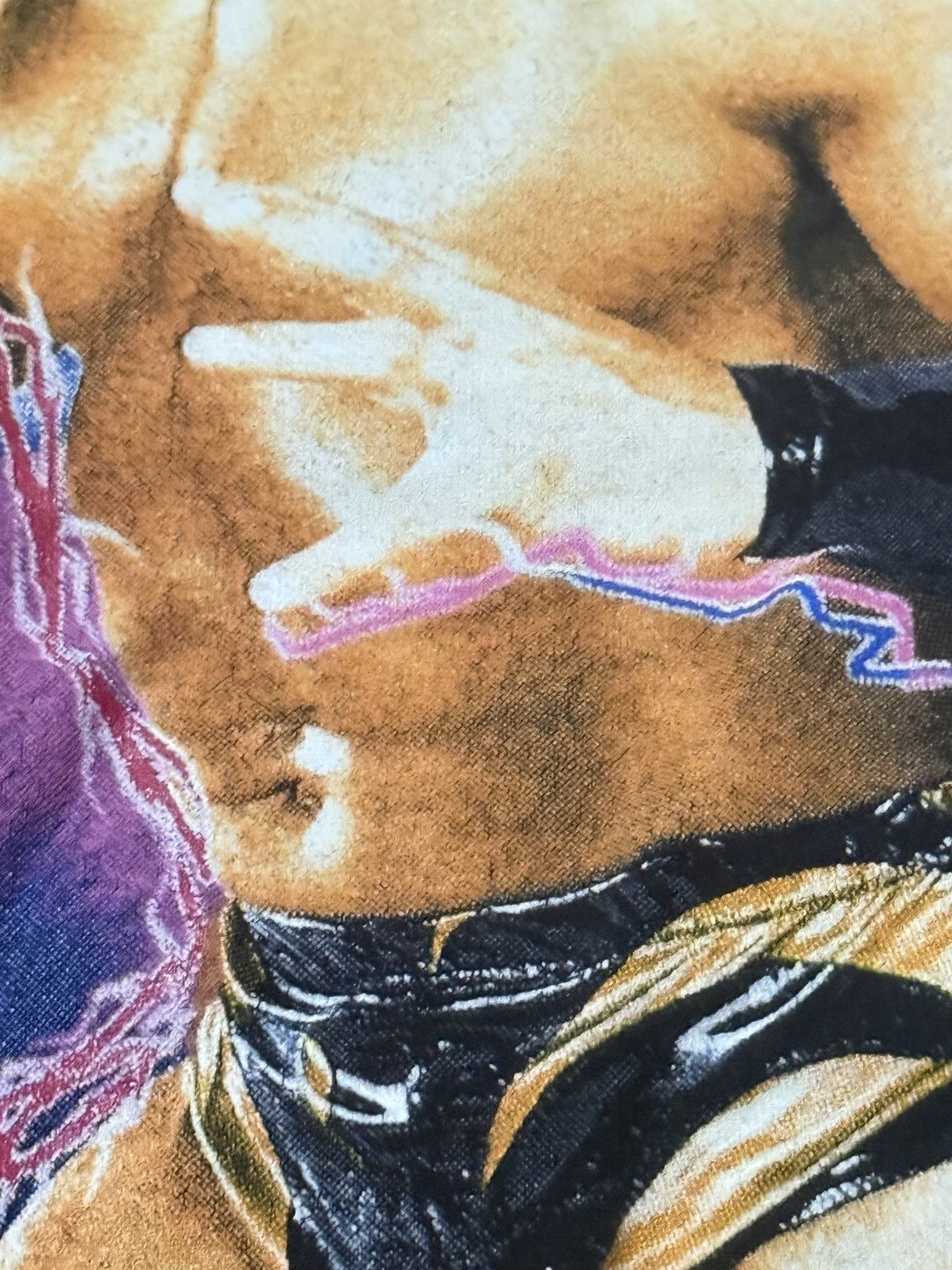 Vintage Vintage 90s WWF Marc Mero& Sable Wrestling T-Shirt Size US XL / EU 56 / 4 - 8 Thumbnail