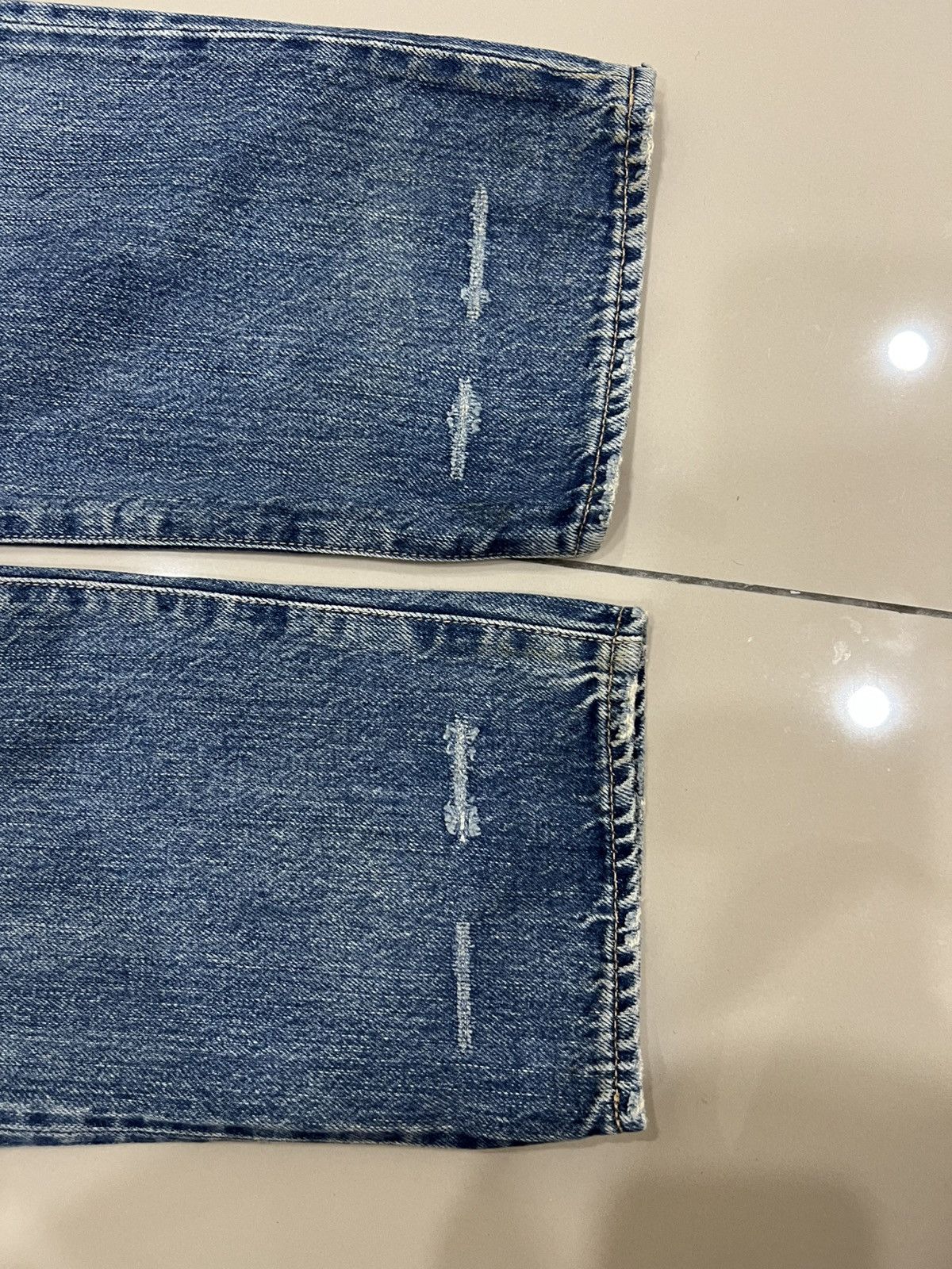 Hysteric Glamour HYSTERIC GLAMOUR SELVEDGE DISTRESSED DENIM Size US 31 - 5 Thumbnail