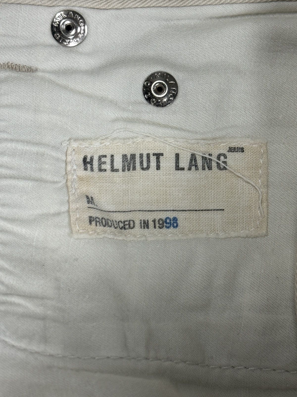 Helmut Lang Helmut Lang - 1998 Casual Beige Pants Size US 30 / EU 46 - 7 Thumbnail