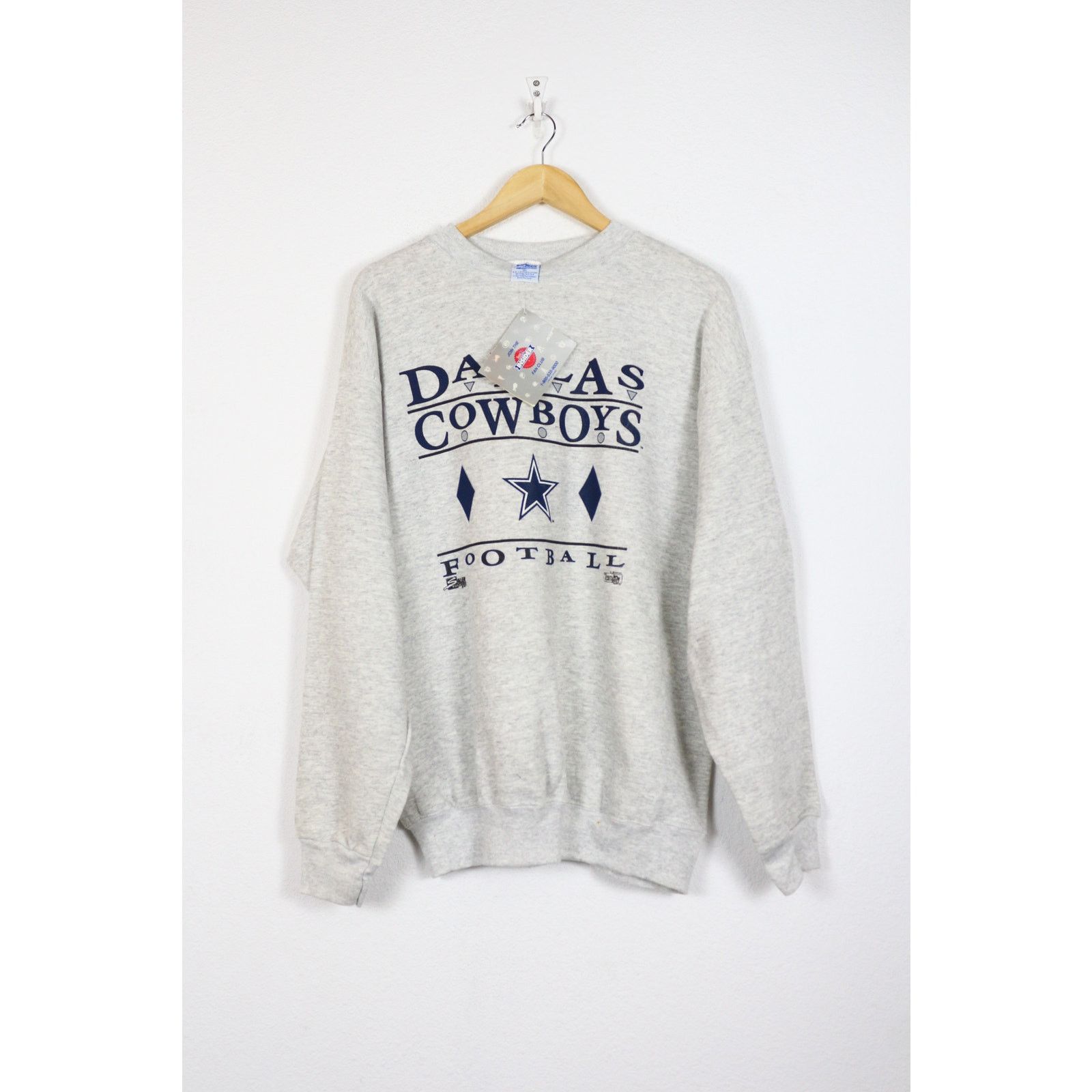 Vintage Vintage Dallas Cowboys Football Sweatshirt 90s Y2K USA Made Size US XL / EU 56 / 4 - 1 Thumbnail