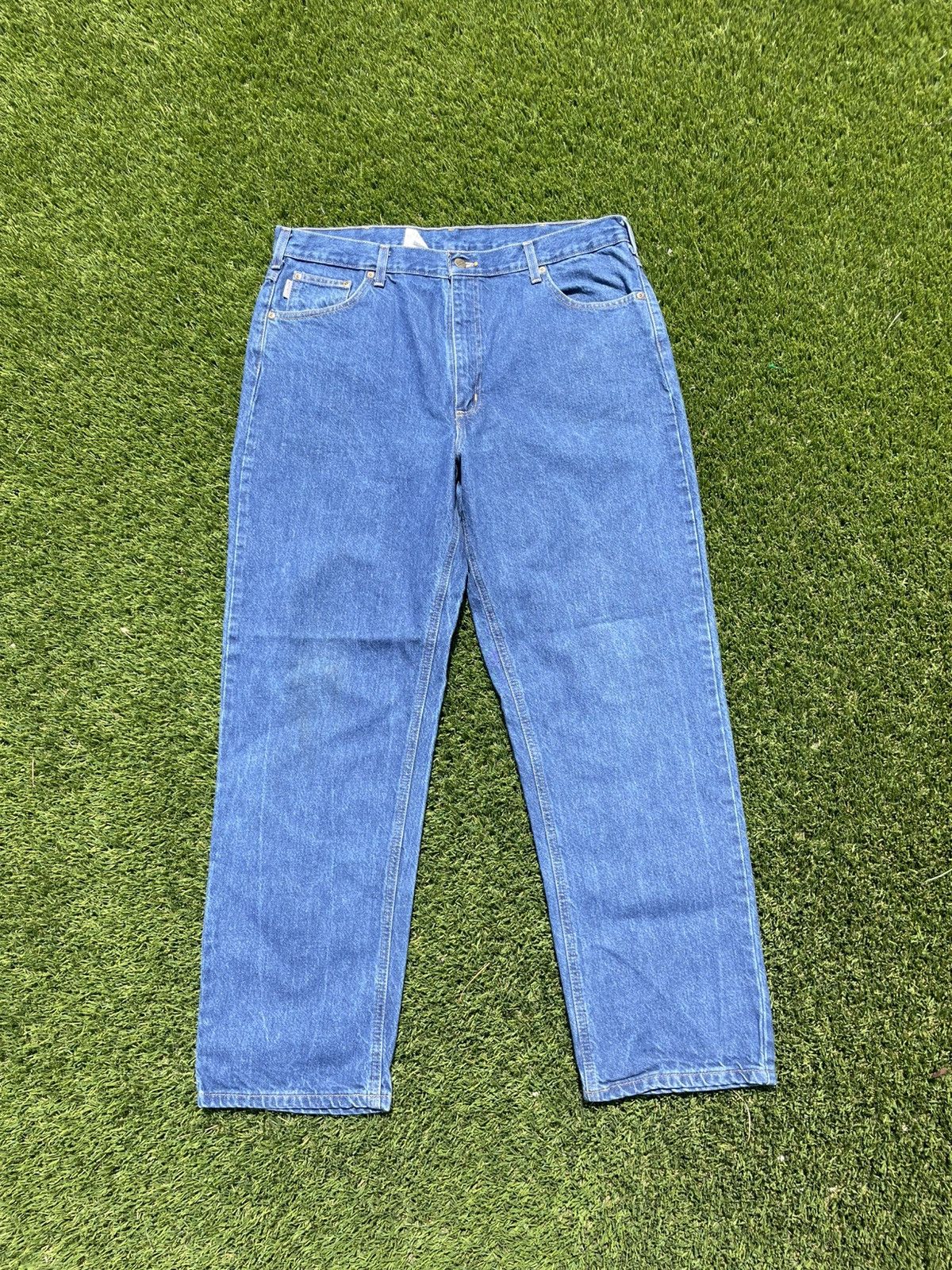 Carhartt Vintage 90s Carhartt jeans Size US 40 / EU 56 - 2 Thumbnail