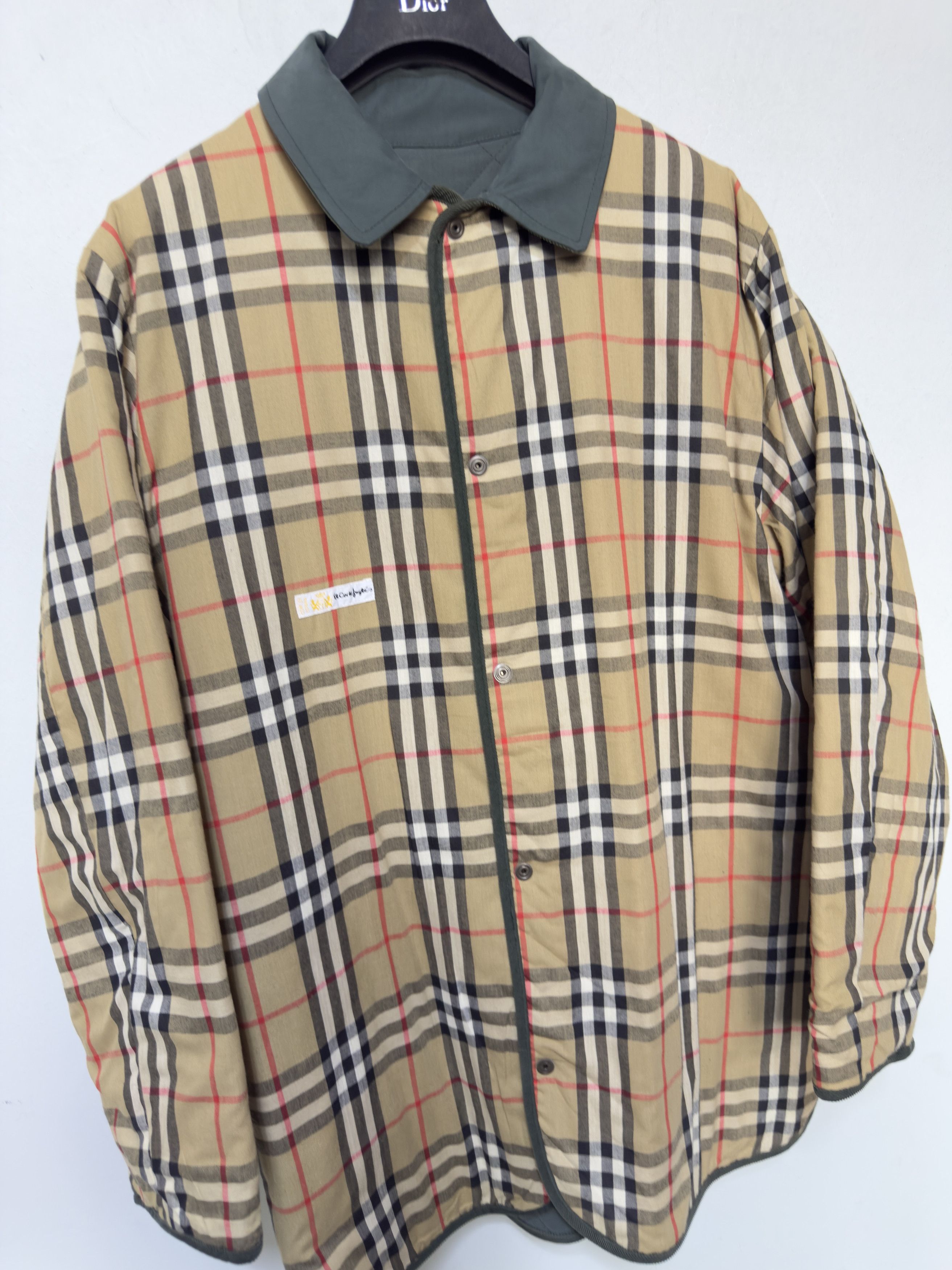 Burberry 🔥 Nova check Burberry down jacket reversible Size US S / EU 44-46 / 1 - 3 Thumbnail