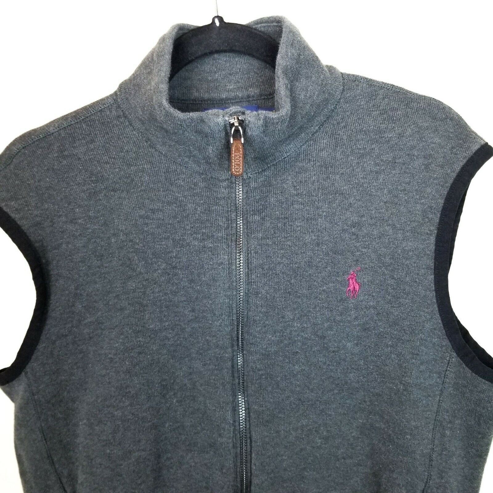 Polo Ralph Lauren Polo Ralph Lauren Mens Full Zip Sweater Vest M Minimalist Size US M / EU 48-50 / 2 - 3 Thumbnail