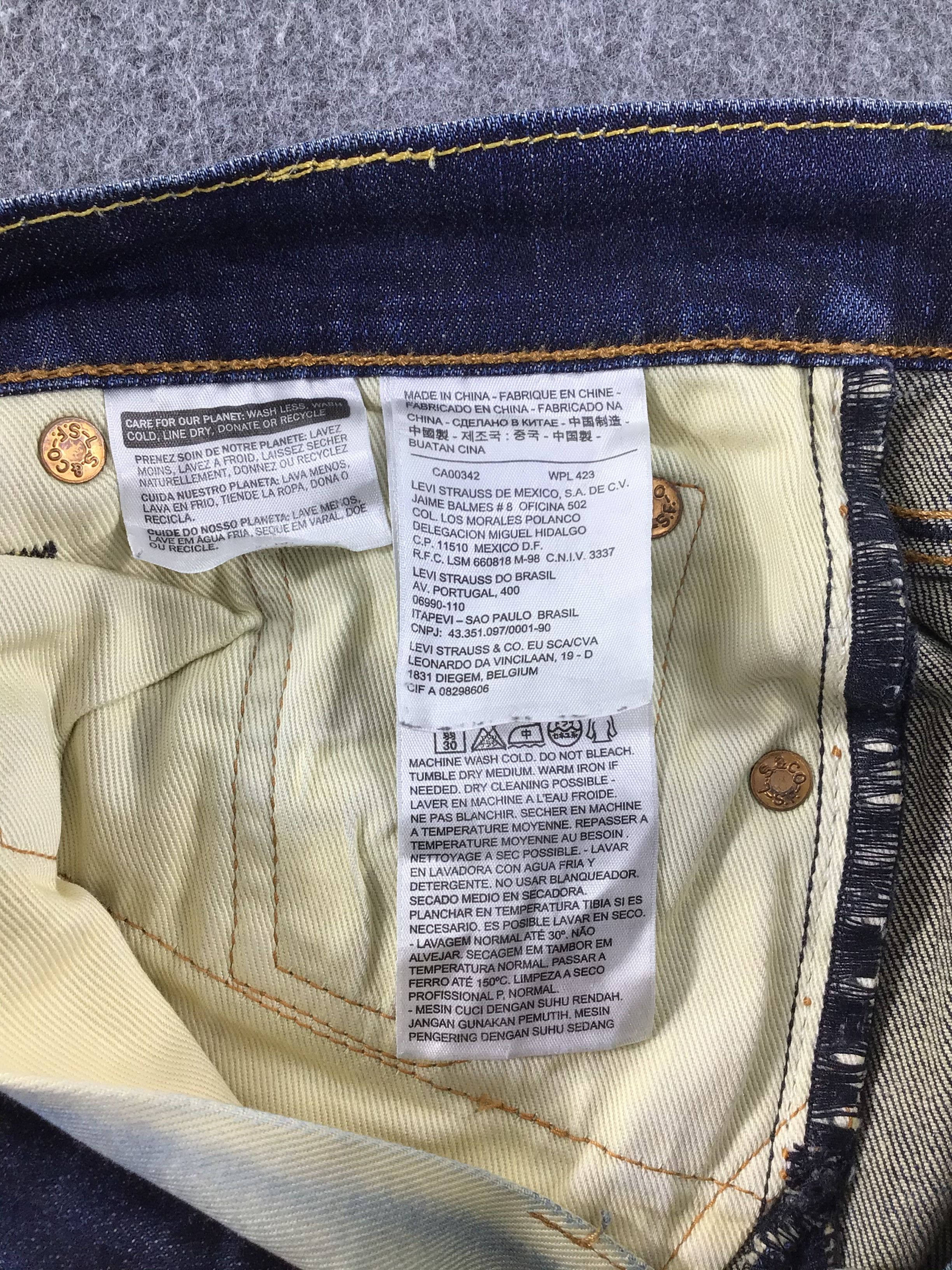 Levi's × Vintage Levis 511 Jeans-JM176 Size US 30 / EU 46 - 10 Thumbnail
