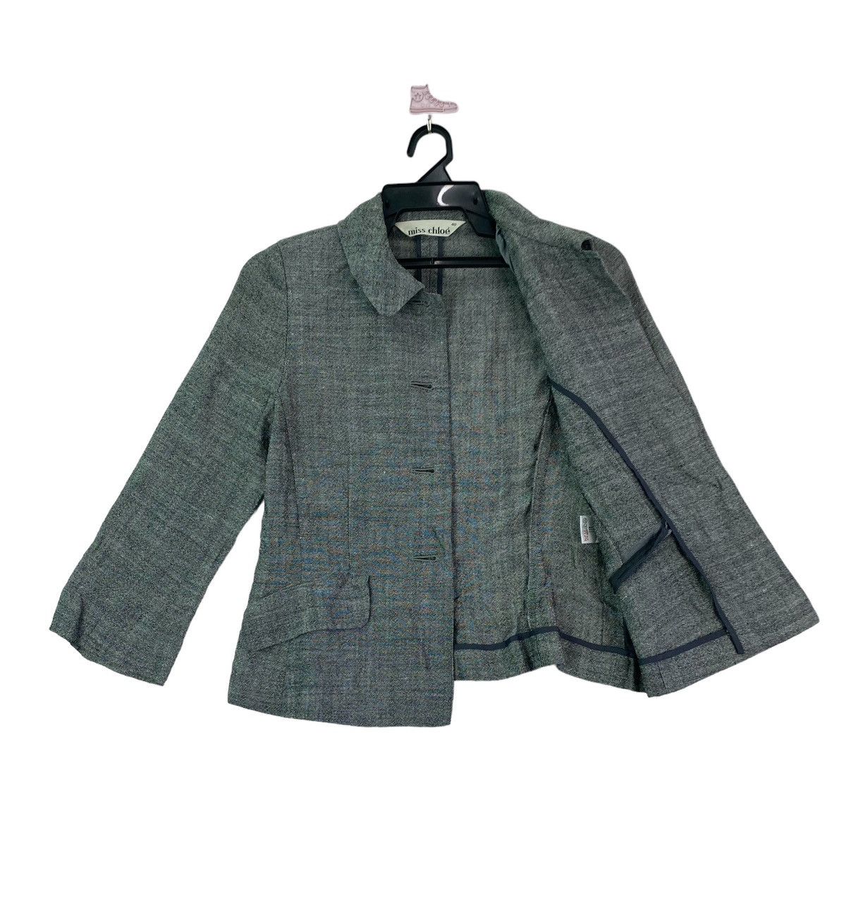 Vintage Rare Miss Chloe single breasted crop jacket Size S / US 4 / IT 40 - 3 Thumbnail