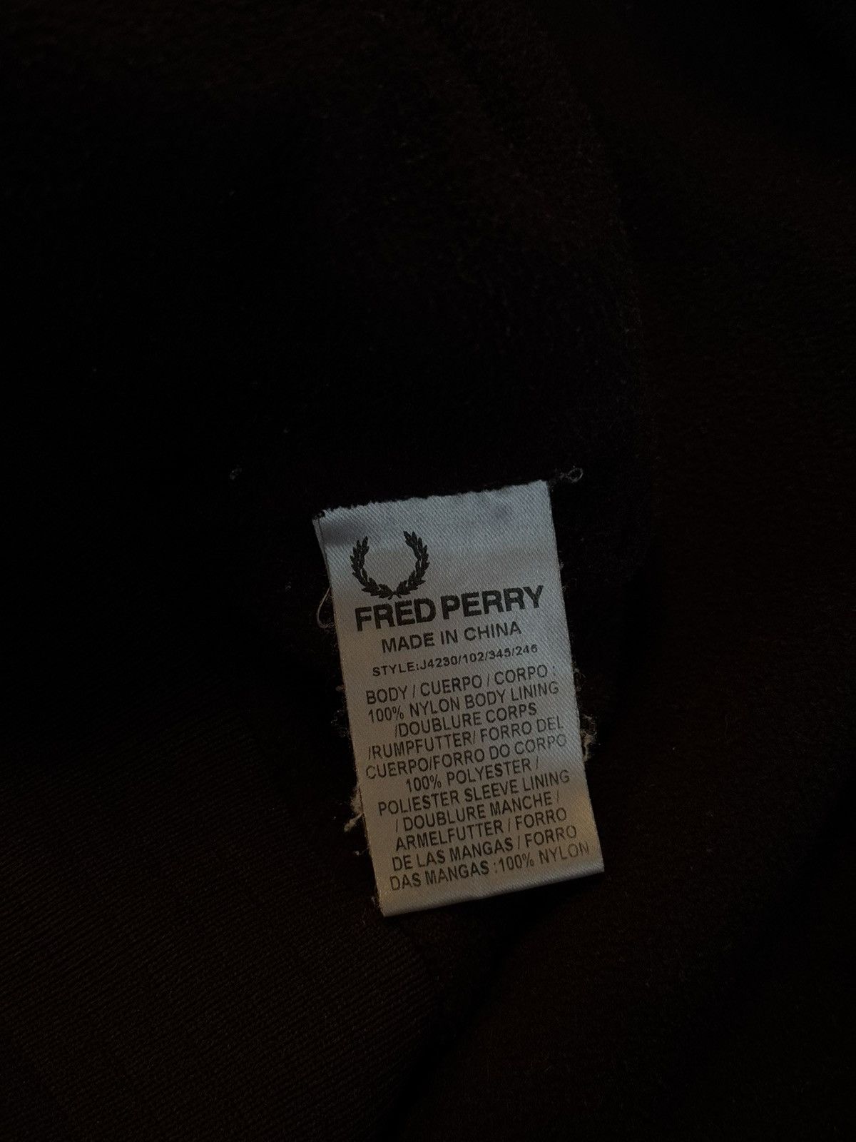 Fred Perry × Vintage Fred Perry 2000s vintage black jacket Size US M / EU 48-50 / 2 - 8 Thumbnail