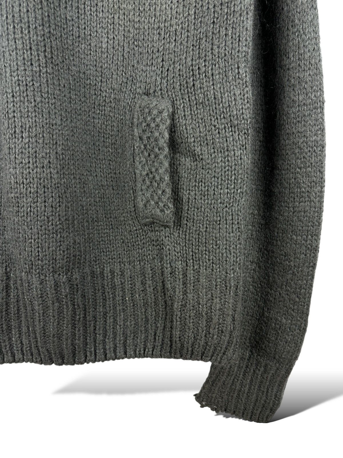 Versace Jeans Couture Versace Jeans Couture High Neck Wool Knit Sweater Golf Size US S / EU 44-46 / 1 - 4 Thumbnail