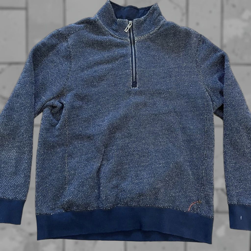 Tommy Bahama Tommy Bahama Jacket Adult Medium Blue 100% Cotton Windbreaker Mens Size US M / EU 48-50 / 2 - 1 Thumbnail