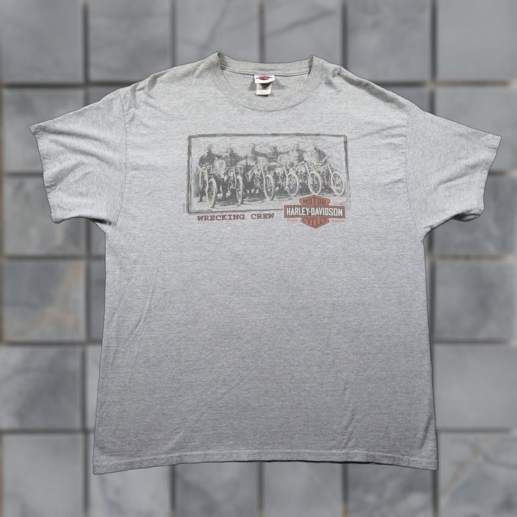 Harley Davidson Harley-Davidson Shirt Mens XL Gray Graphic Print Tee Motorcycle Biker Cabo San Lucas, US states, 90s not included Size US XL / EU 56 / 4 - 1 Thumbnail