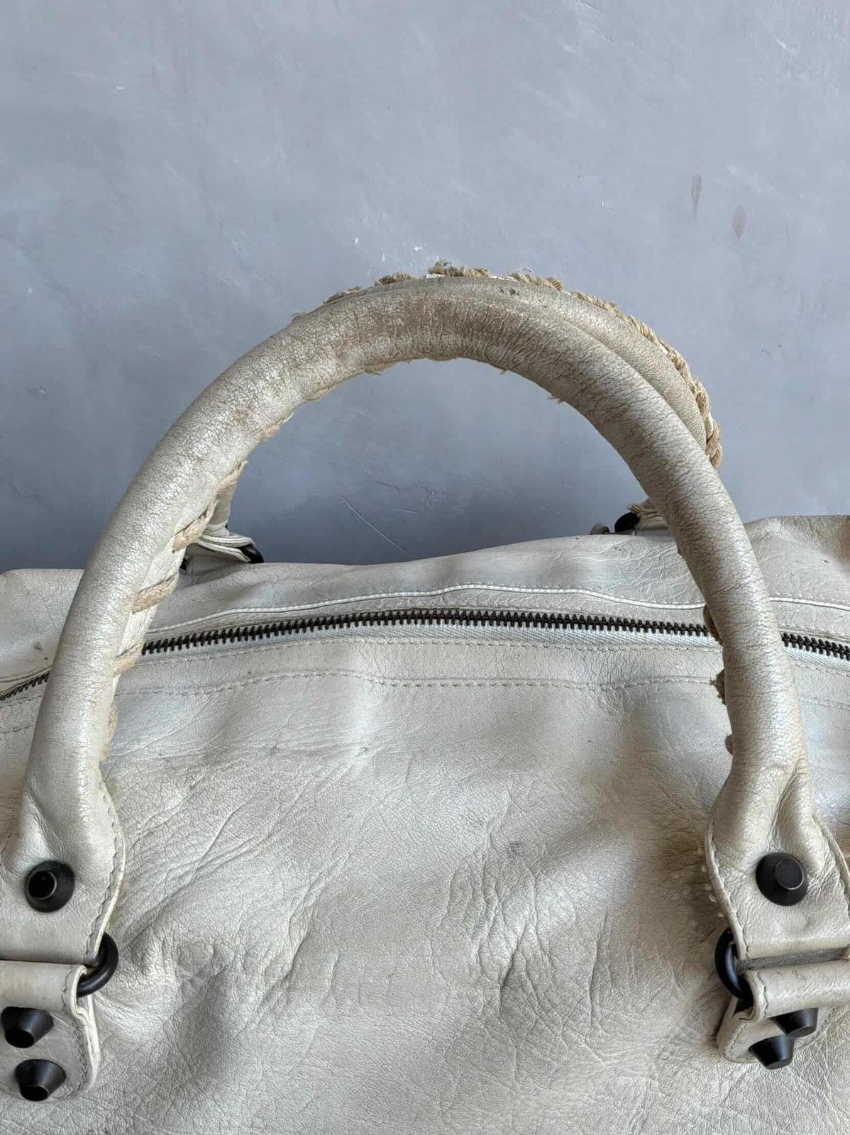 Balenciaga Balenciaga - Motorcycle ‘Midday’ Lambskin Leather Handbag Size ONE SIZE - 8 Thumbnail