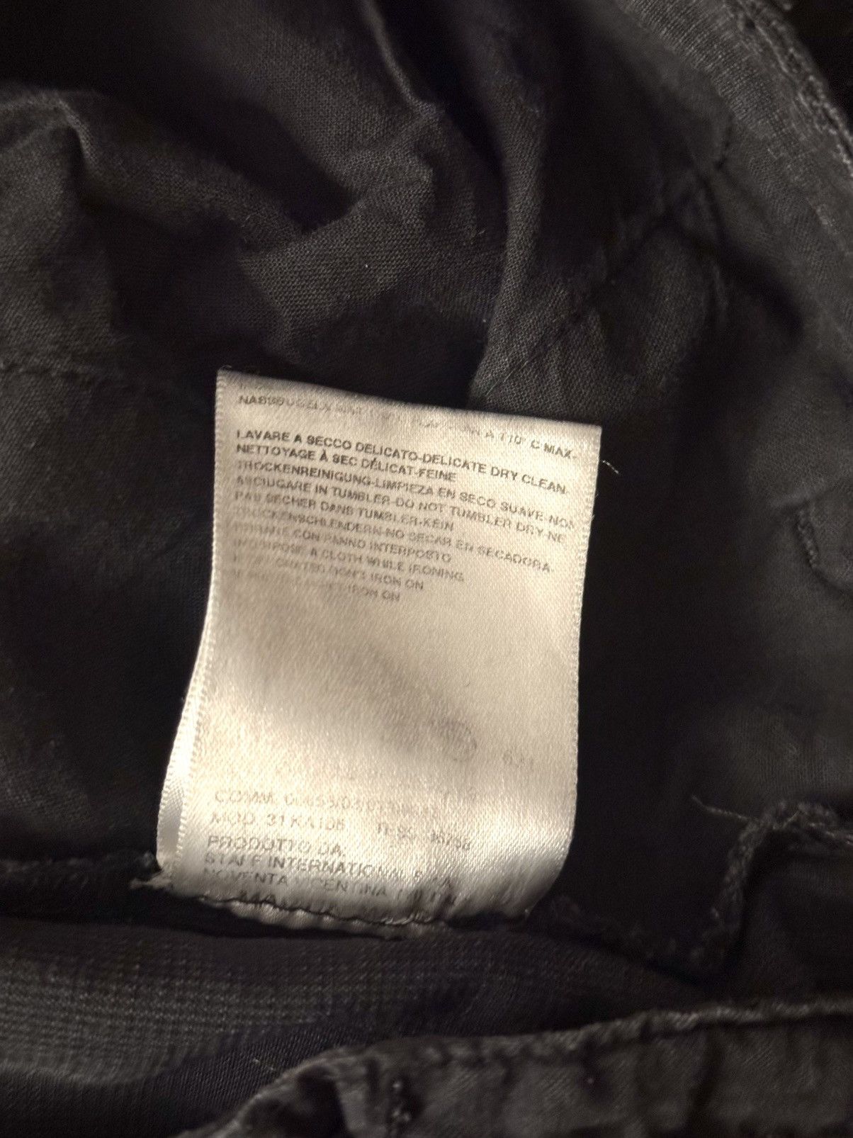 Maison Margiela margiela vintage black wool silk pants 30 it wo Size 27" / US 4 / IT 40 - 4 Thumbnail